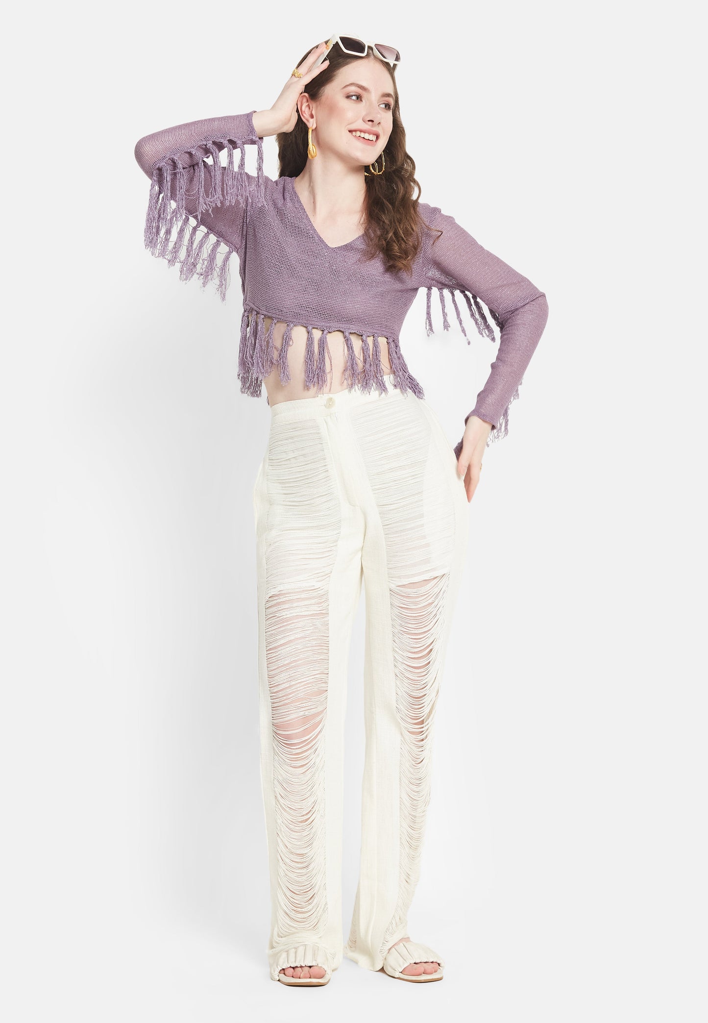 Top color lavanda stravagante