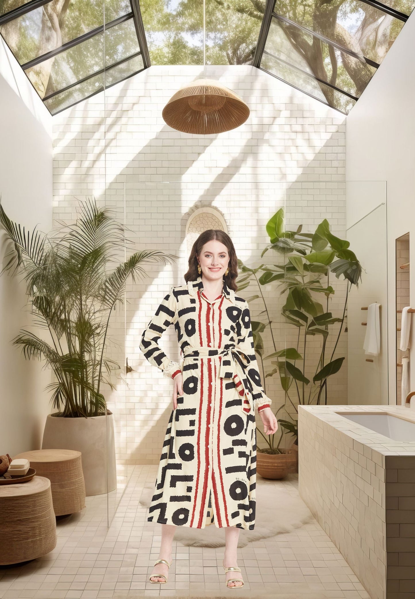 Vestido camisero Brio Althea