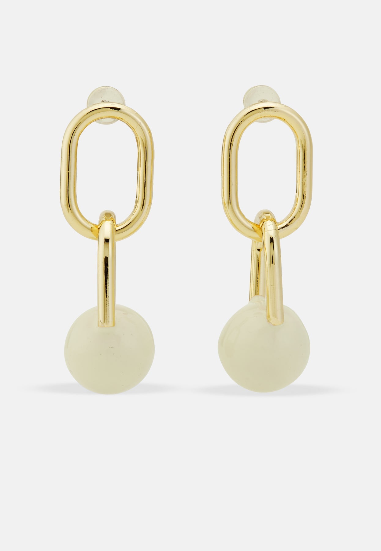 Pendientes de crema Duna