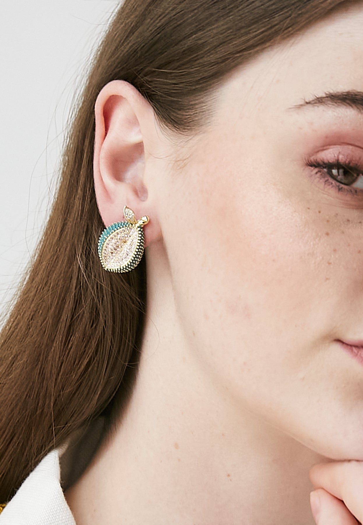 Lime Earrings