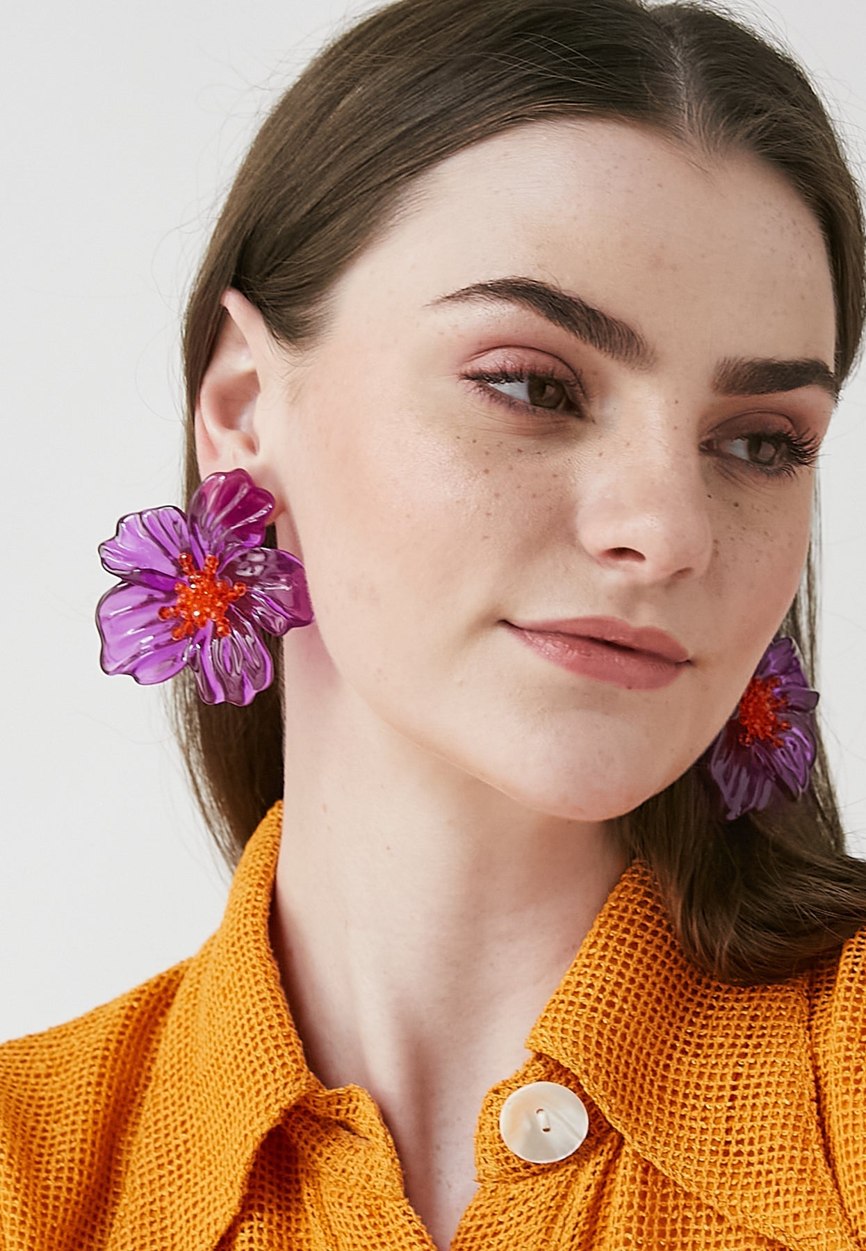 Rona Violet Earrings