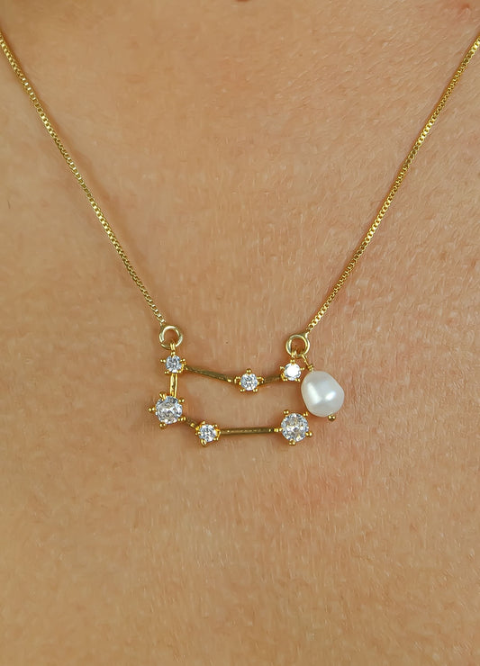 Star Gemini Zodiac Necklace Bombay Sunset