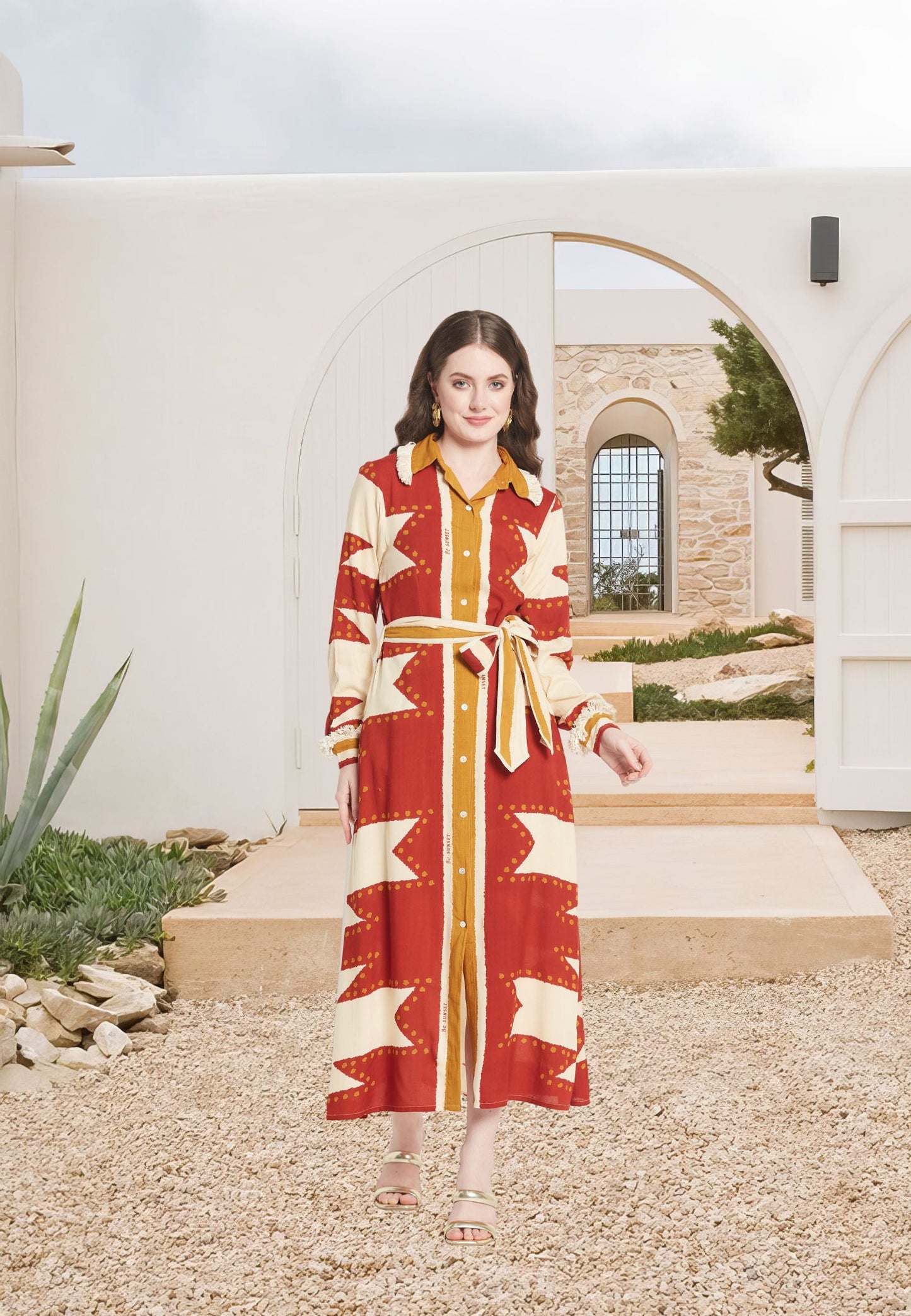 Abito chemisier Brio Celestiale