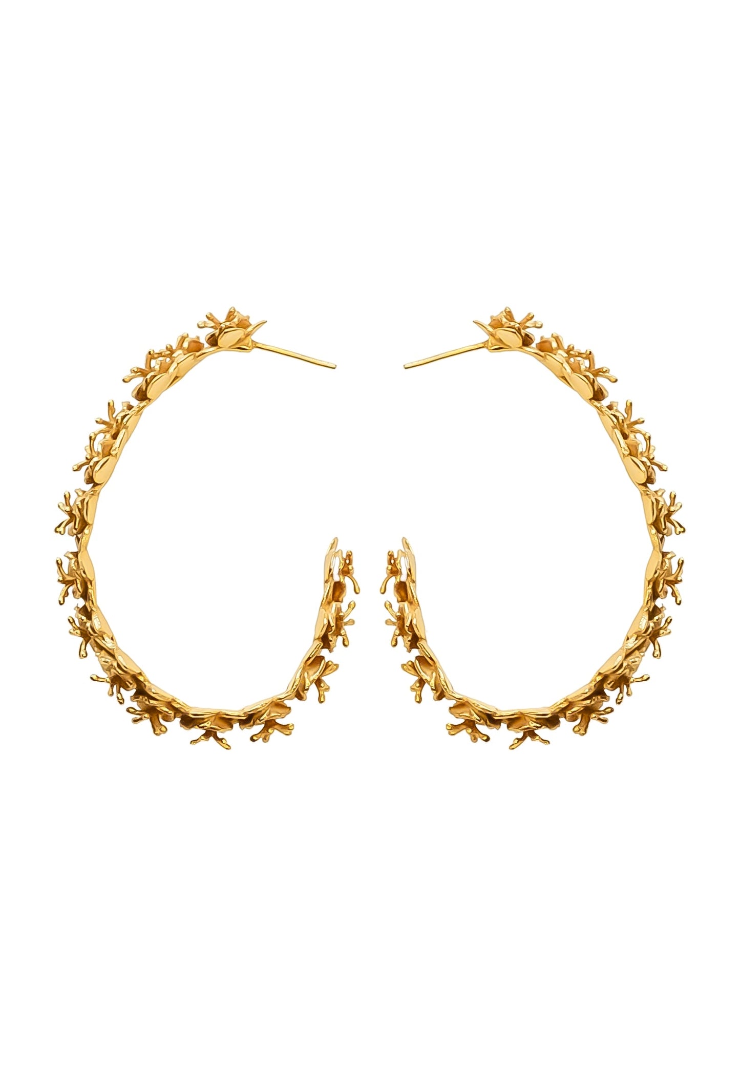 Dewlise Large Hoop Earrings