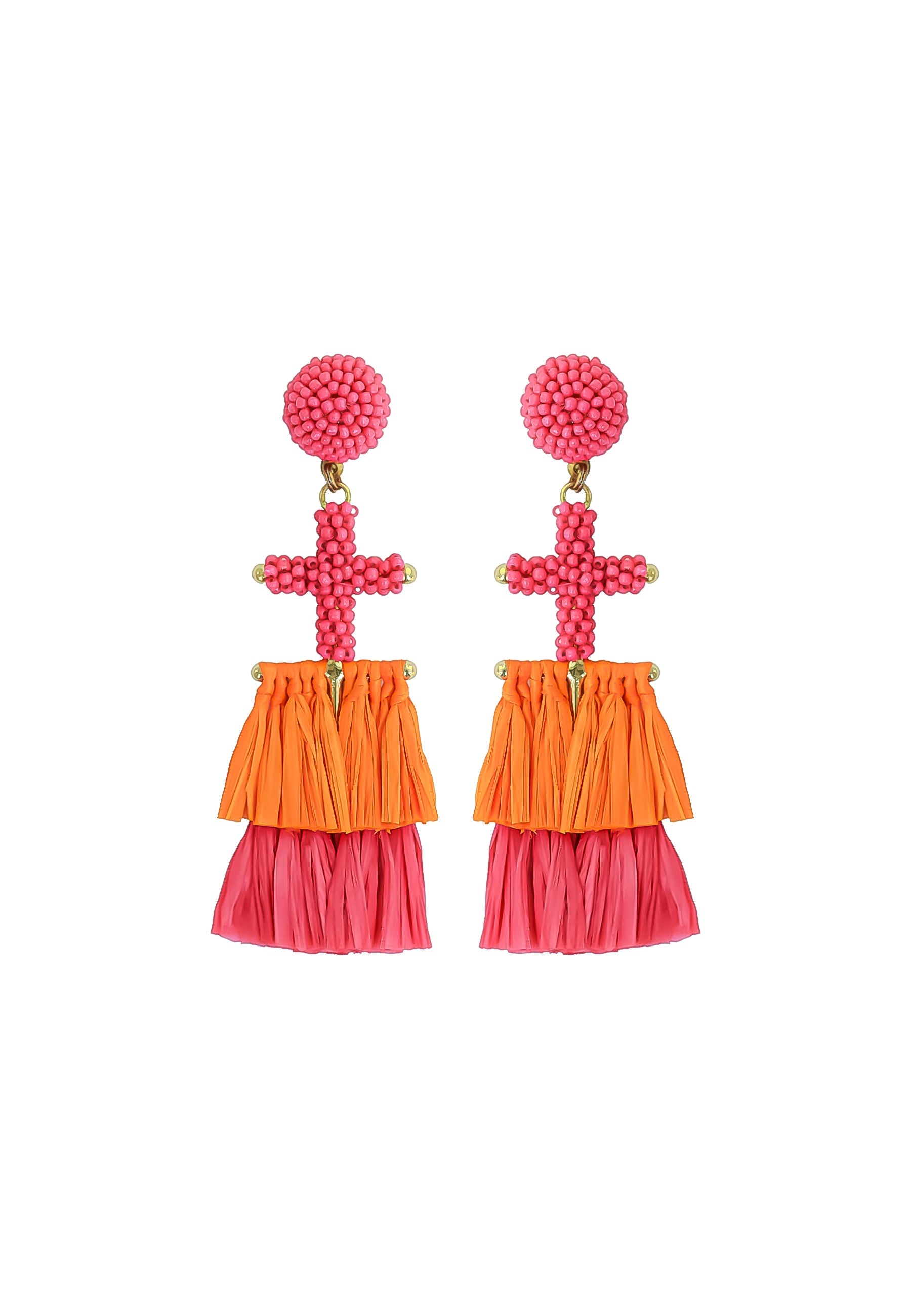 arusha earrings pupp Bombay Sunset