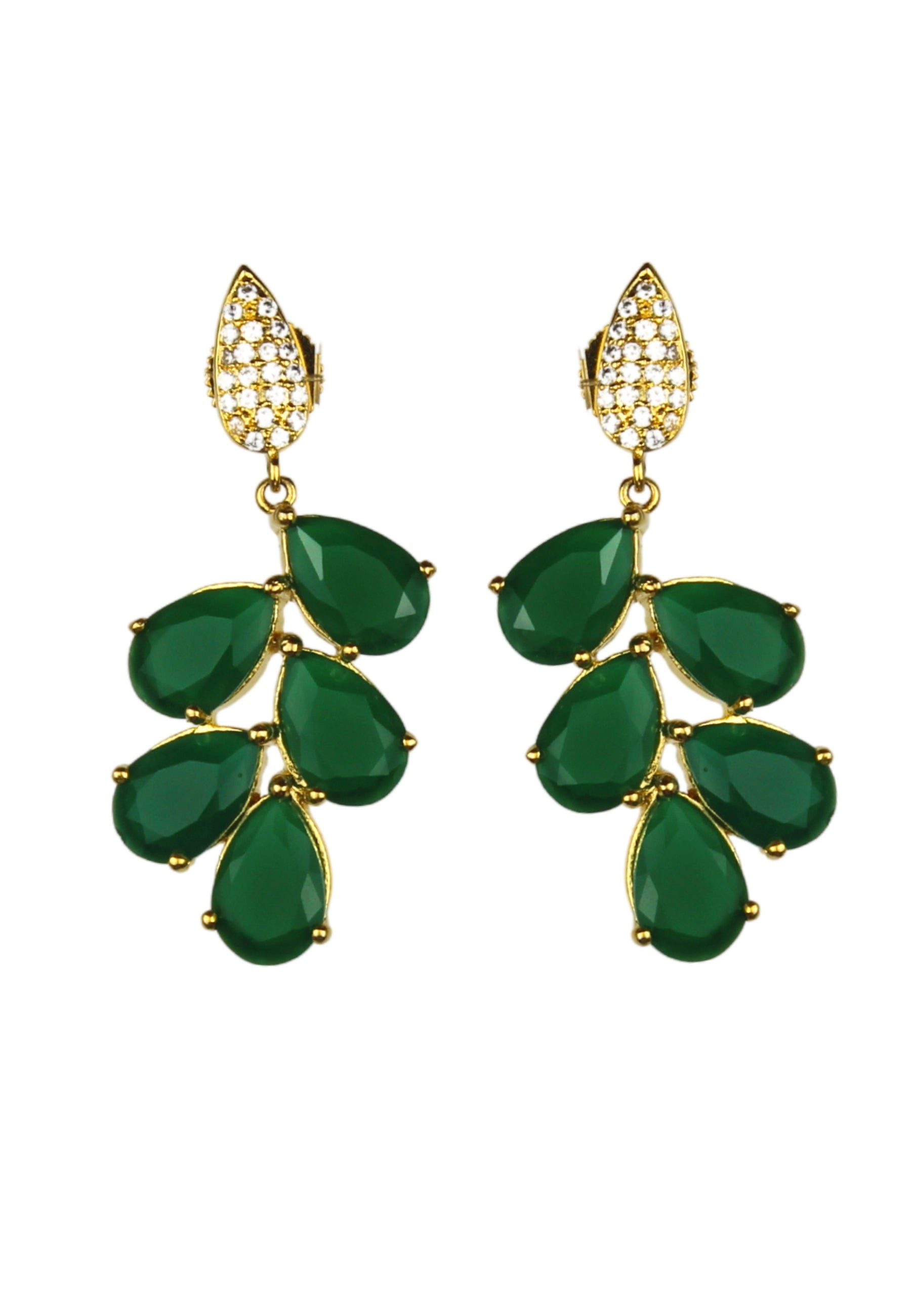 haryana grapes earrings below 50 big bridal bride bridesmaid Bombay Sunset