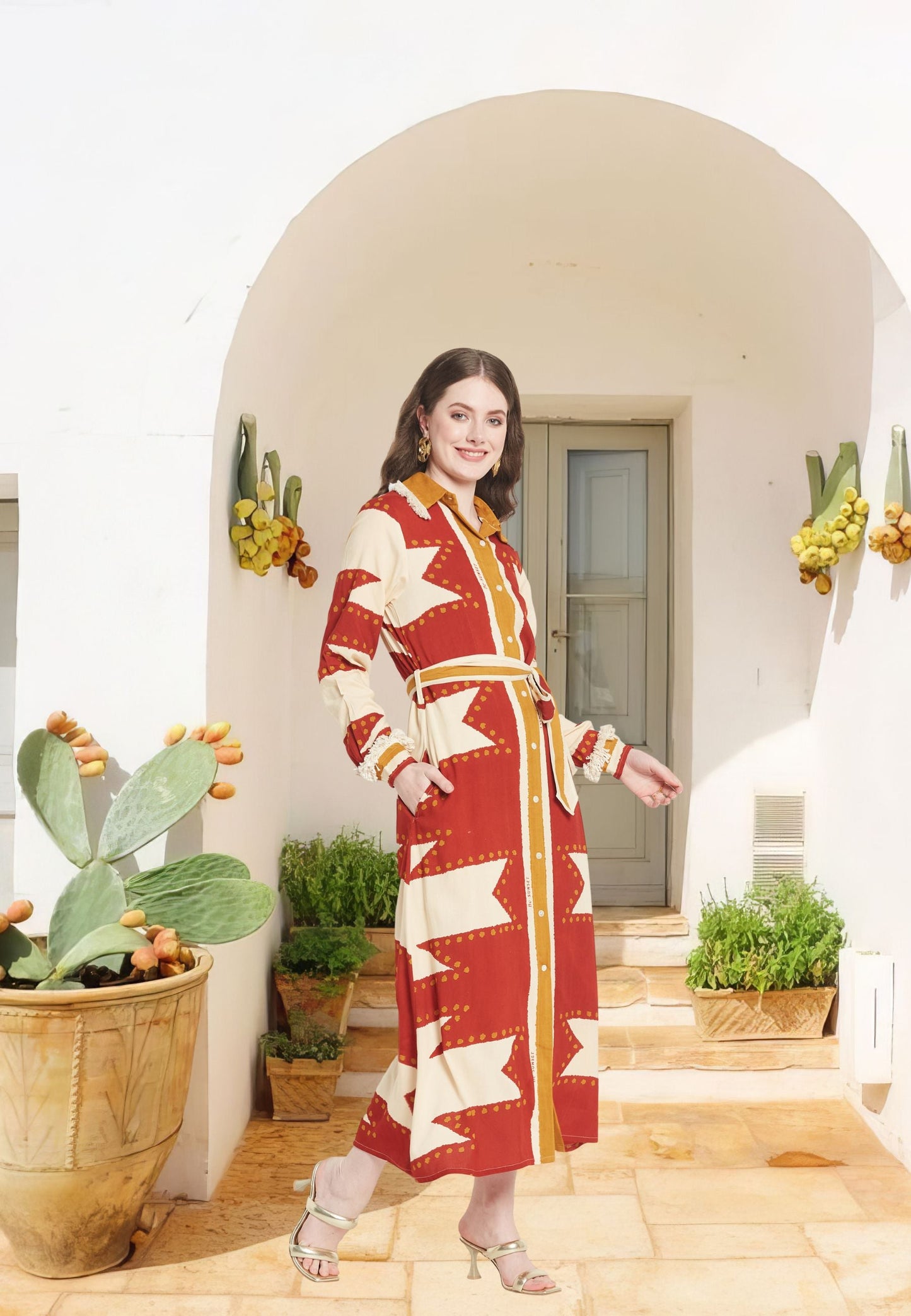 Abito chemisier Brio Celestiale