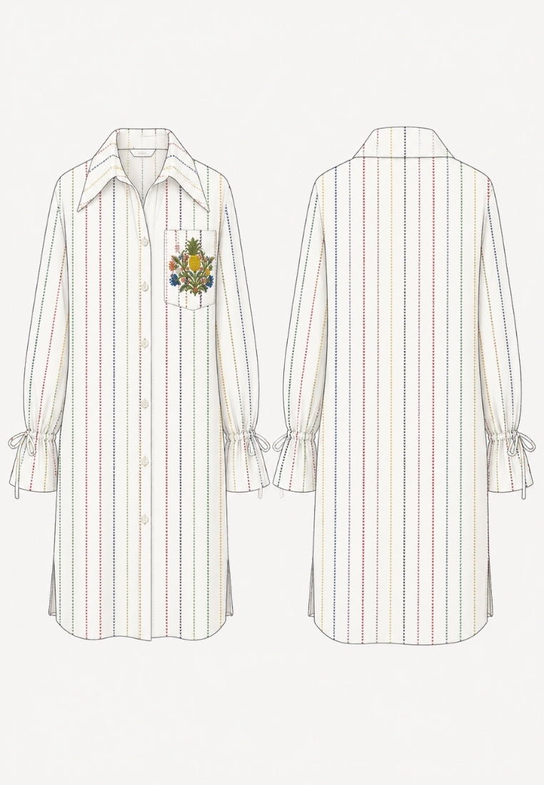 Light Formentera Shirt Dress