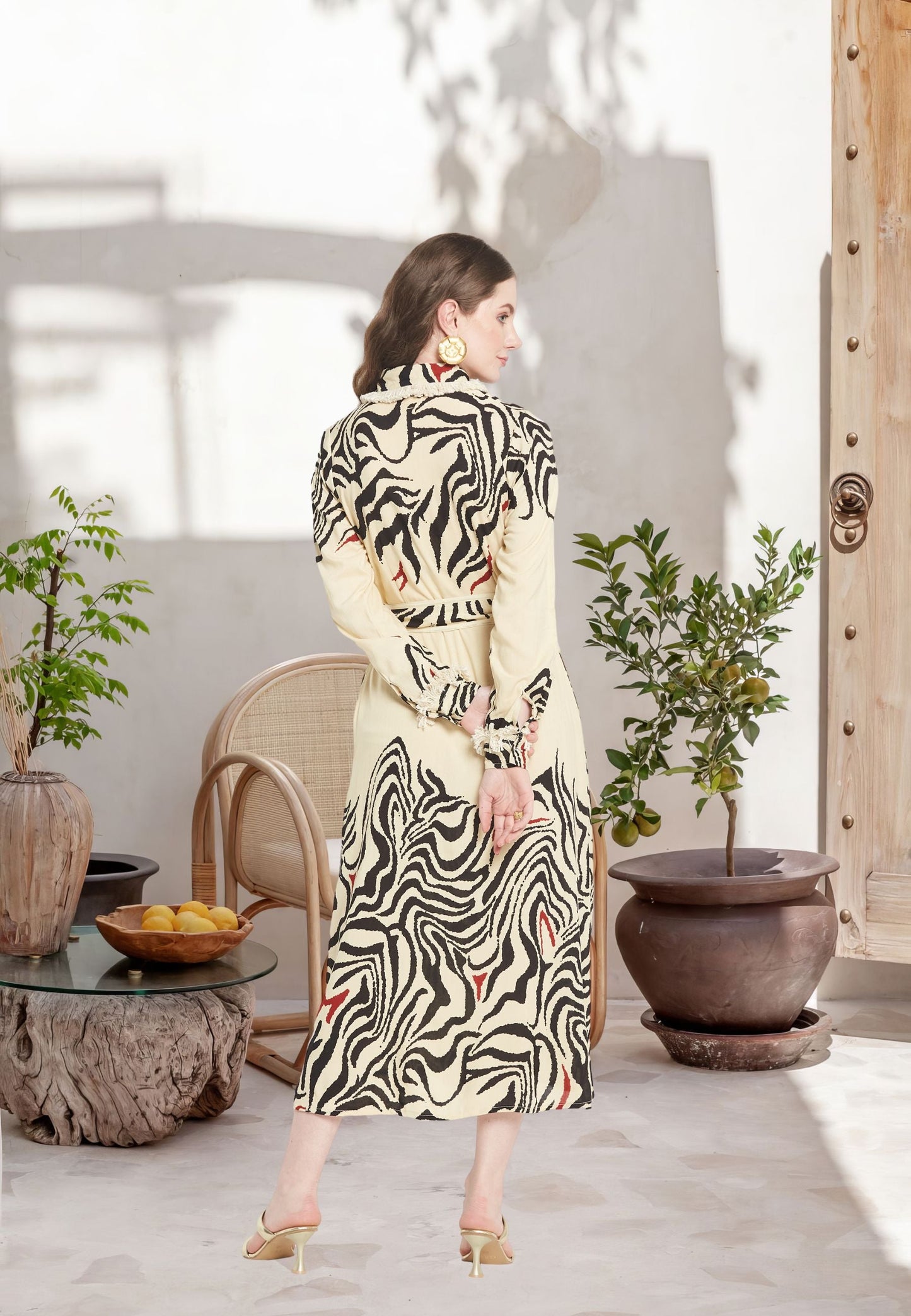 Abito chemisier Brio Viola