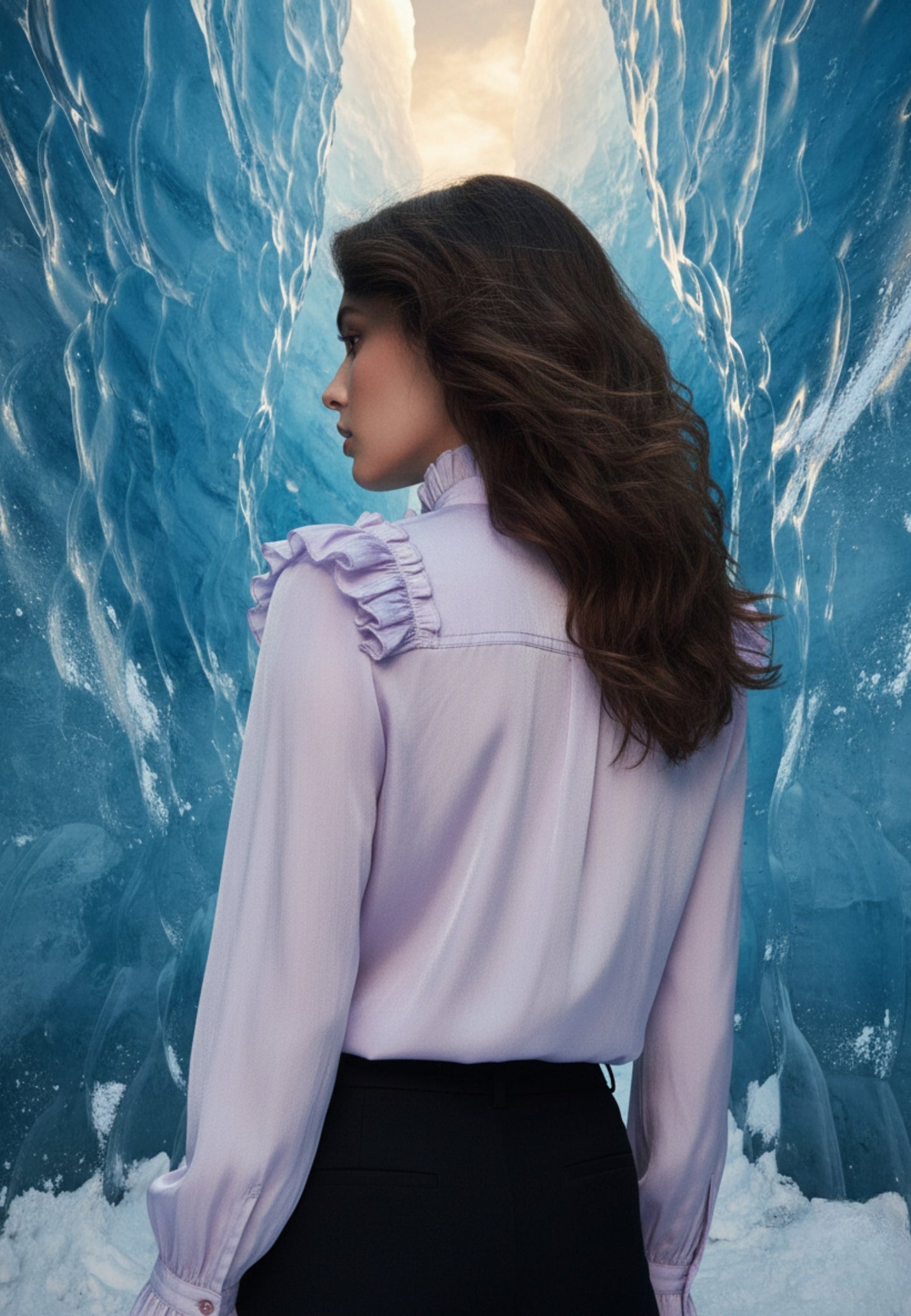 Catalina Lavender Blouse