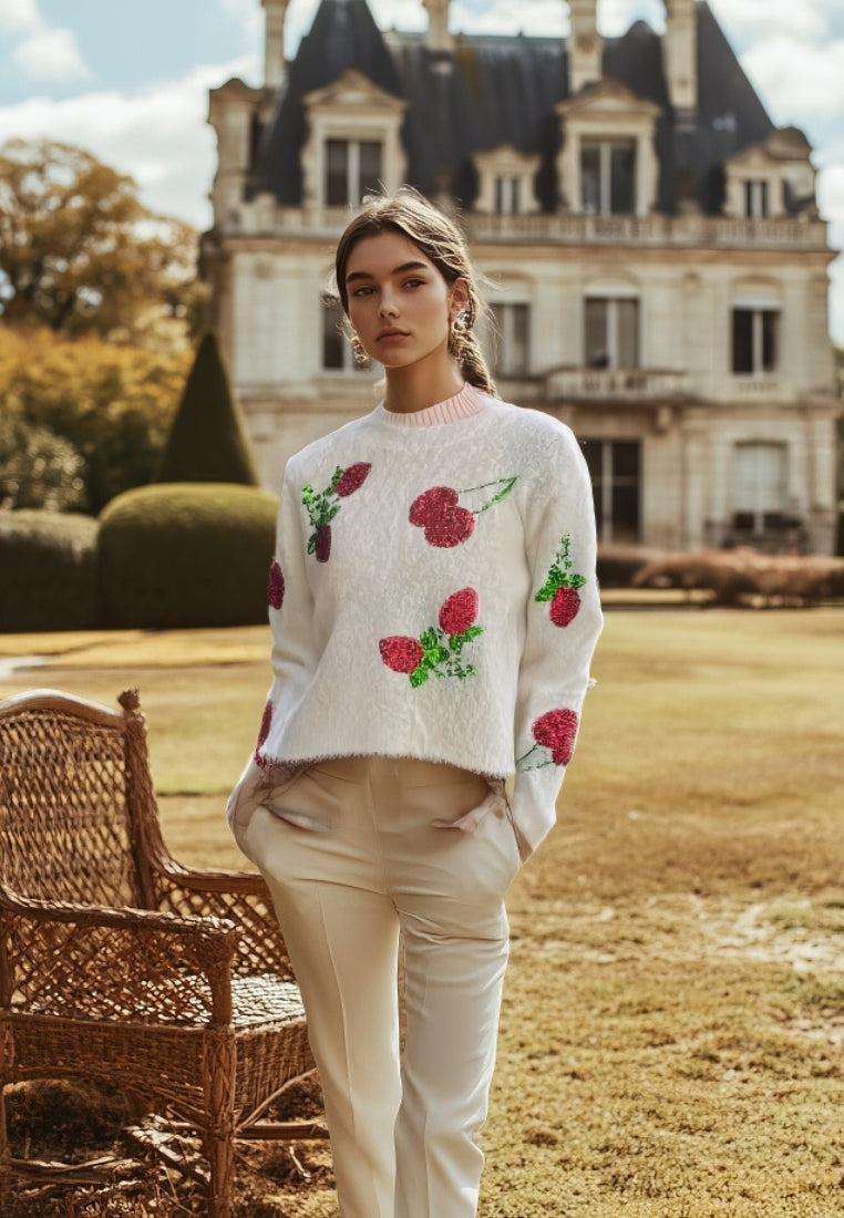 Maglione beige Ursula