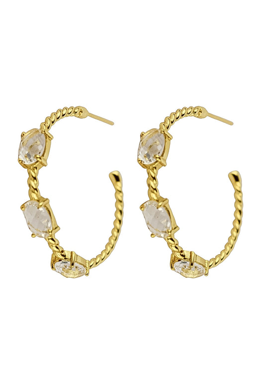 doha earrings Bombay Sunset