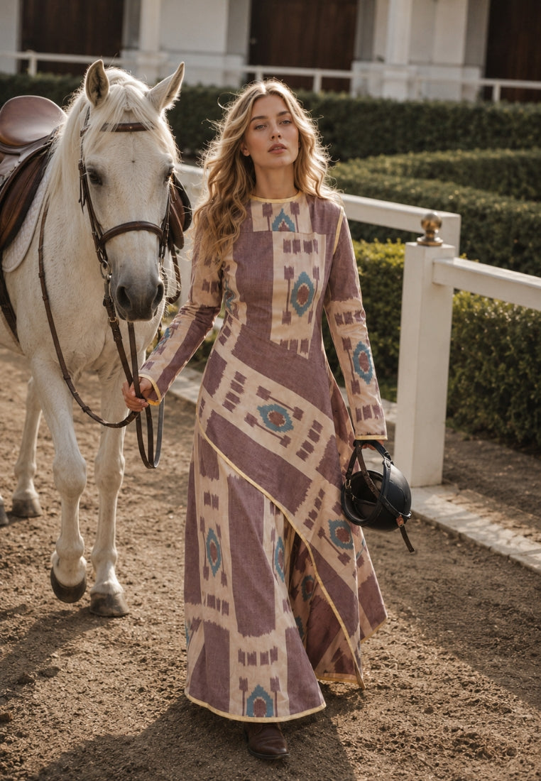 Jaguar Ikat Top