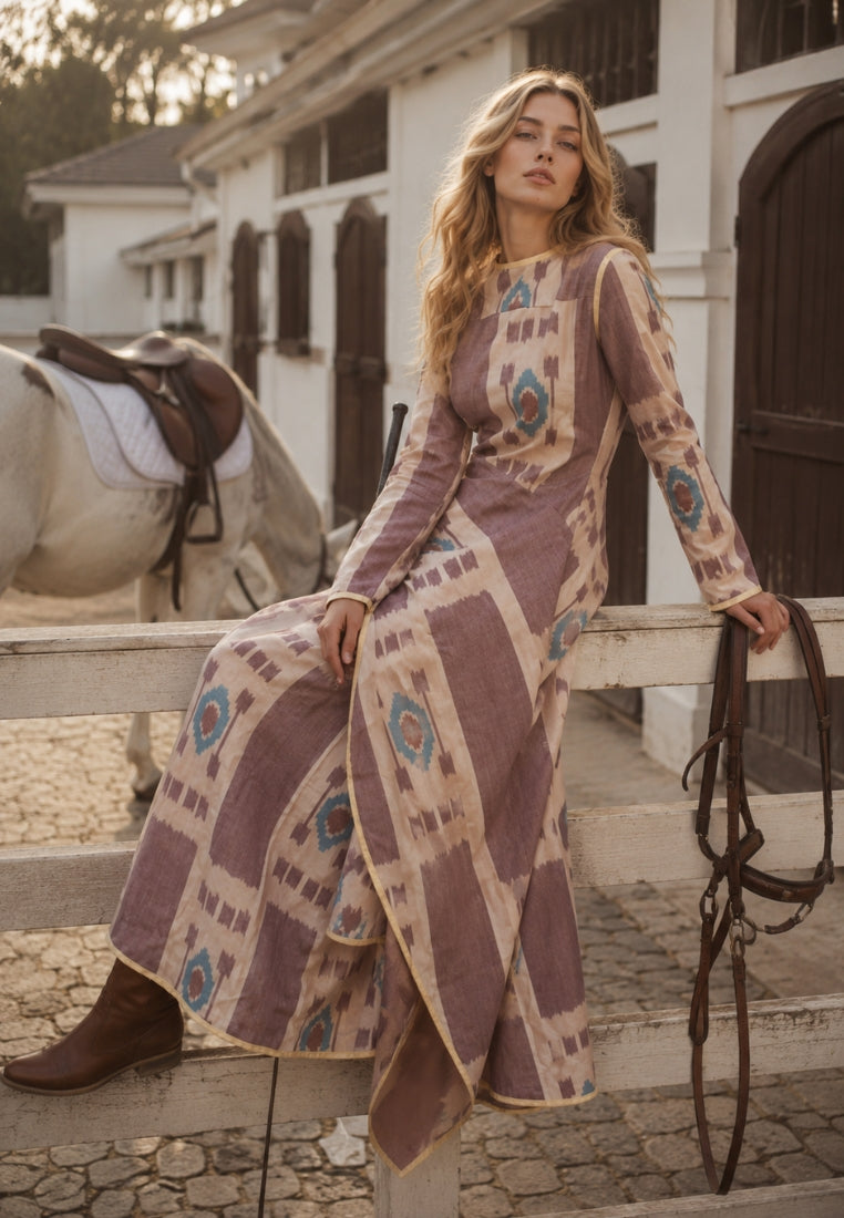 Jaguar Ikat Top
