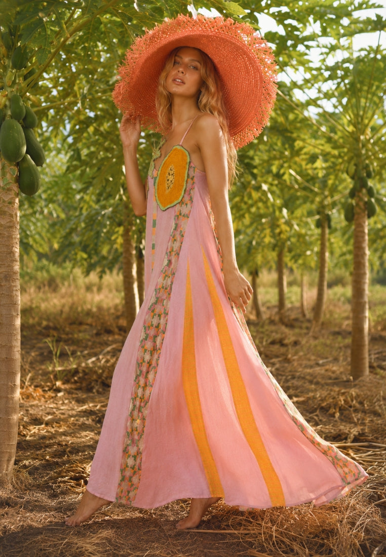 Papaya Lima Dress