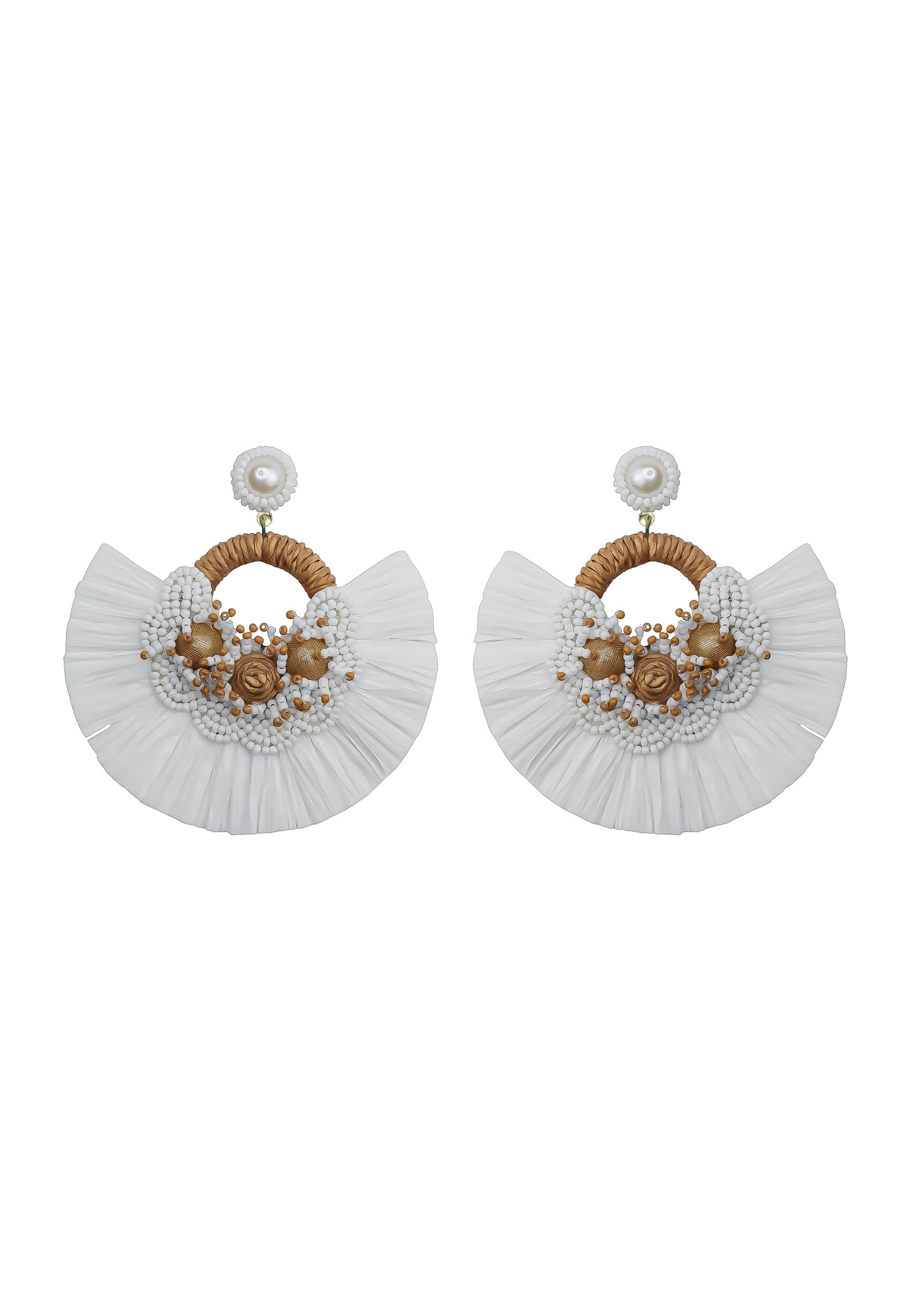 zanzibar earrings Bombay Sunset