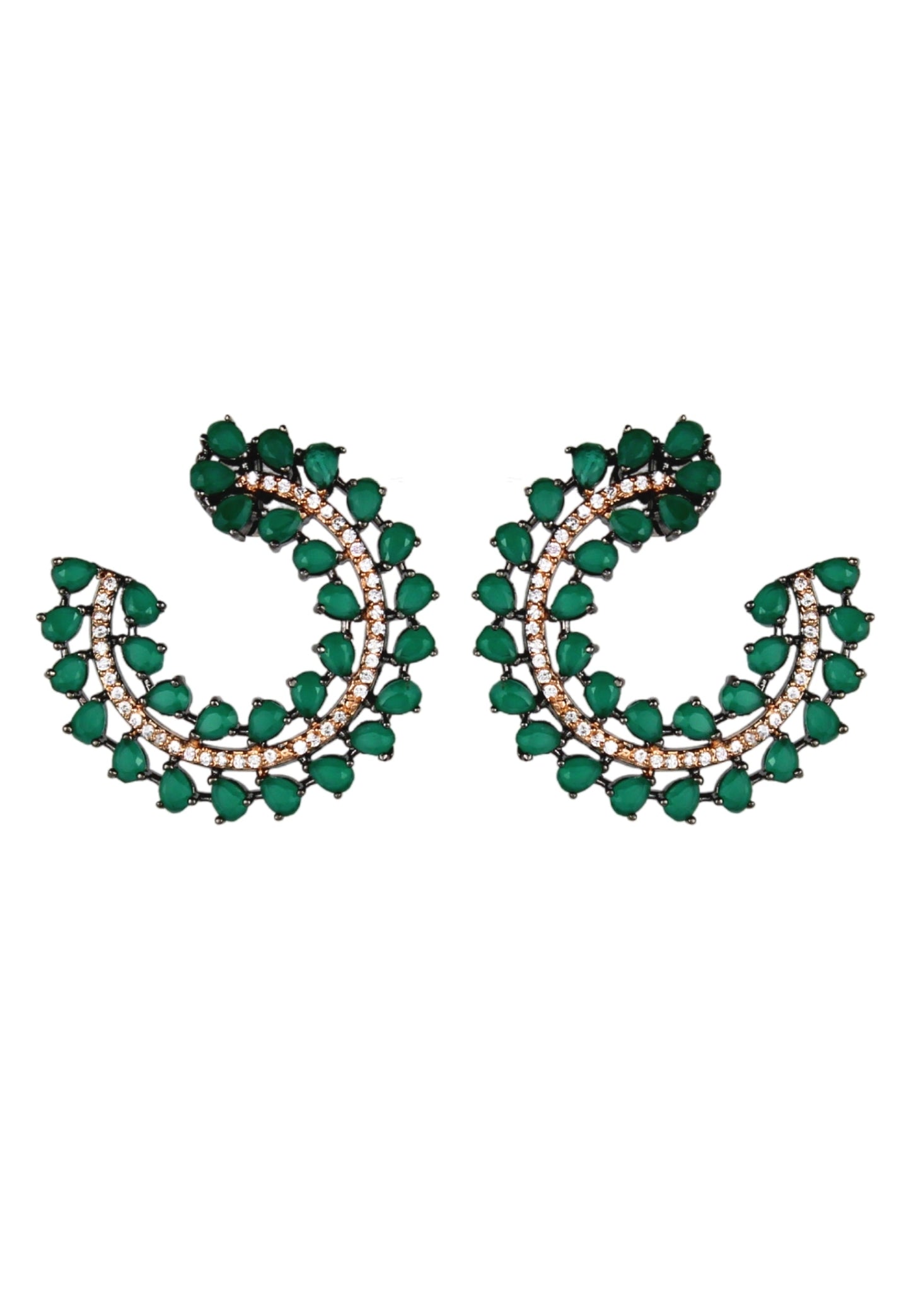 cruise salamander earrings bridal bride bridesmaid bridesmaids exotic jewellery Bombay Sunset