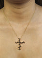 hope cross pendant necklace Bombay Sunset