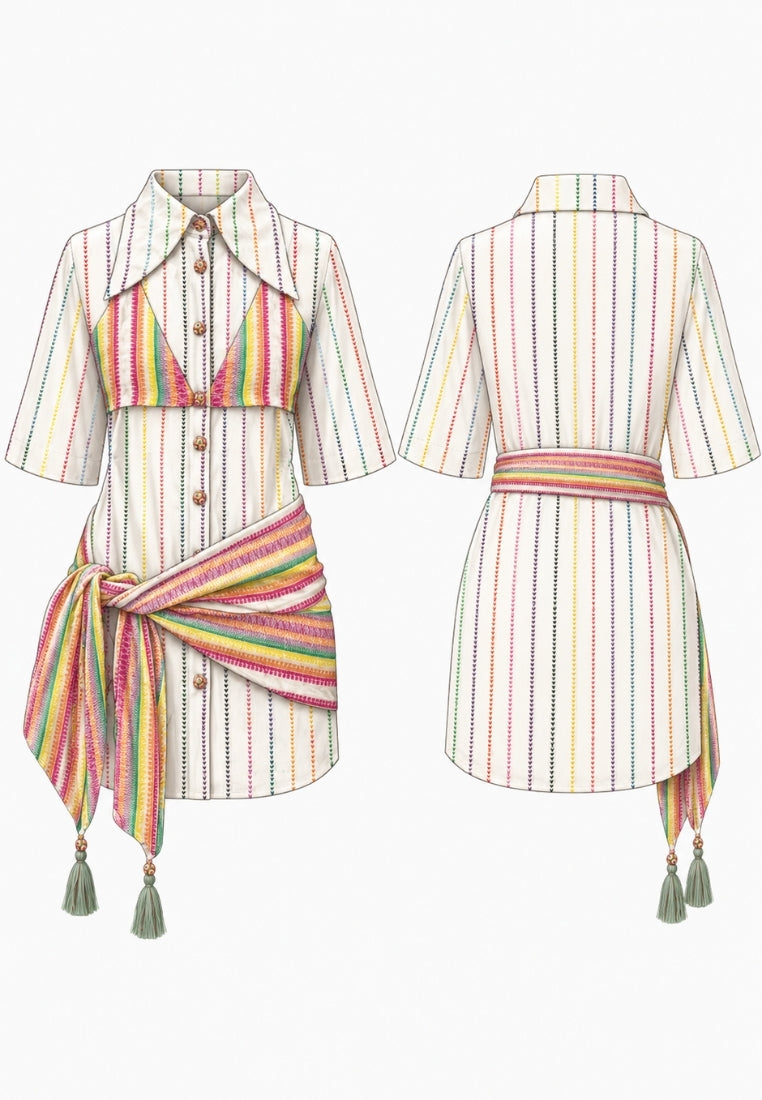 Glow Formentera Shirt Dress