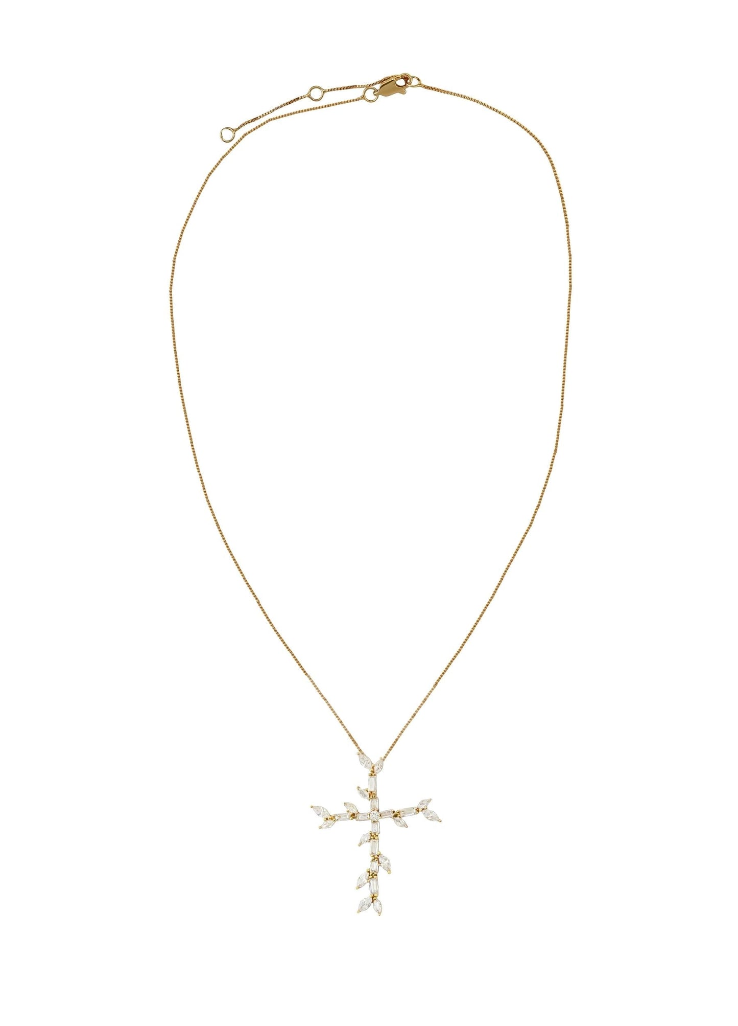 hope cross pendant necklace Bombay Sunset