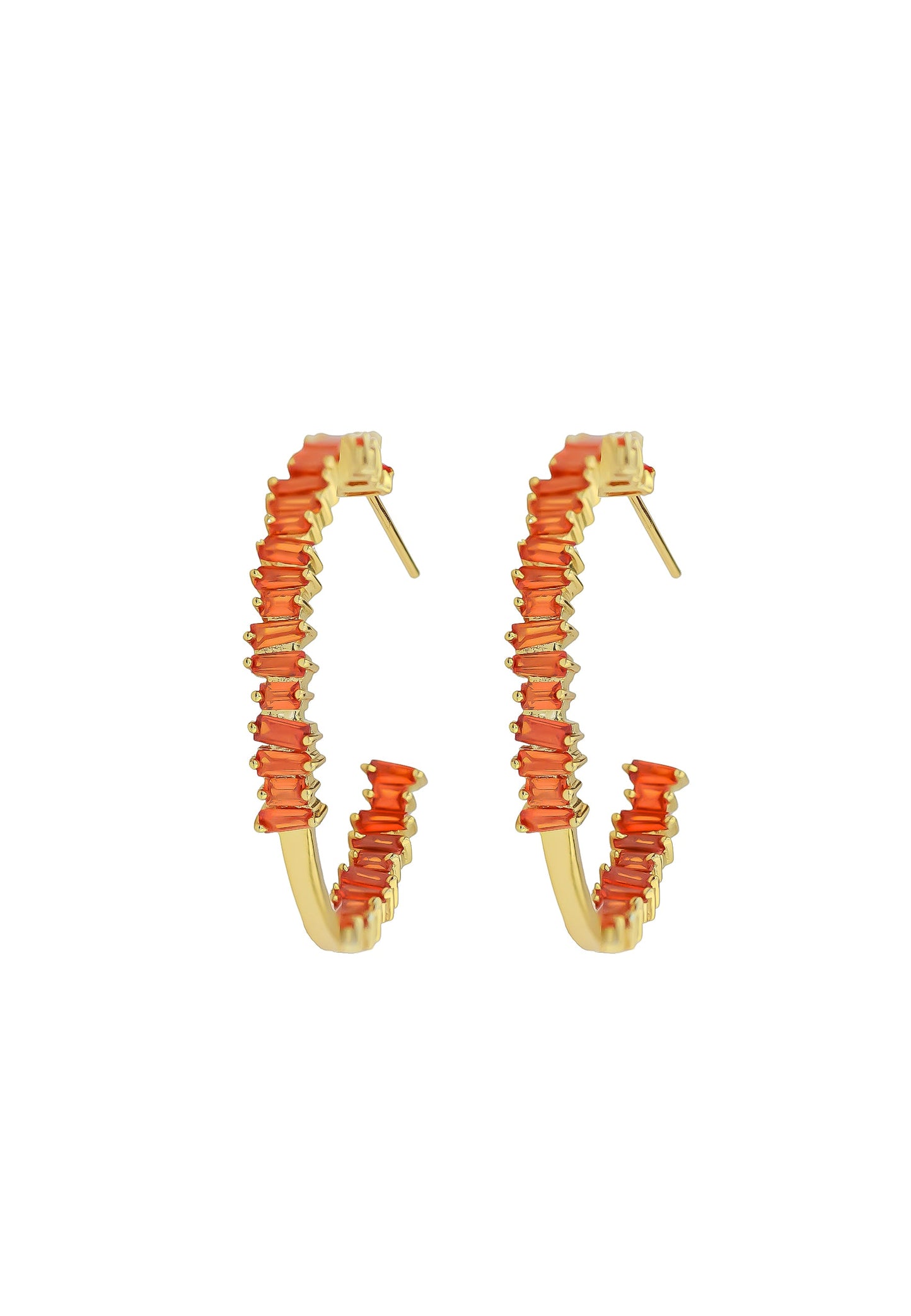 narni hoop earrings Bombay Sunset