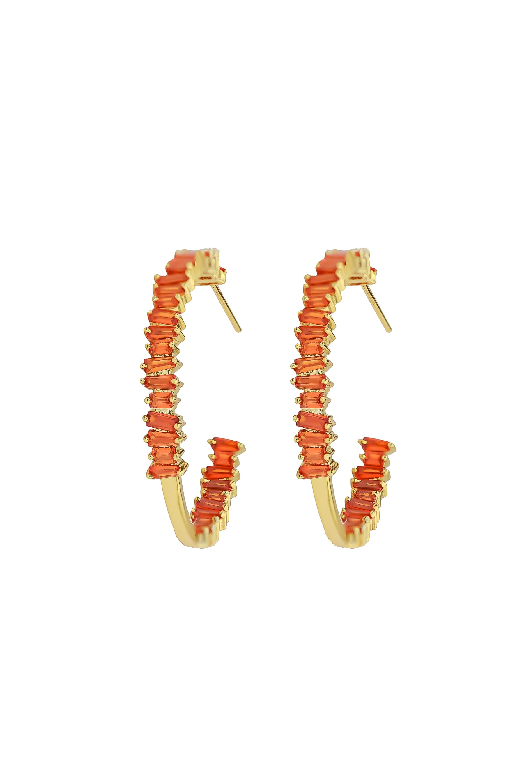 narni hoop earrings Bombay Sunset