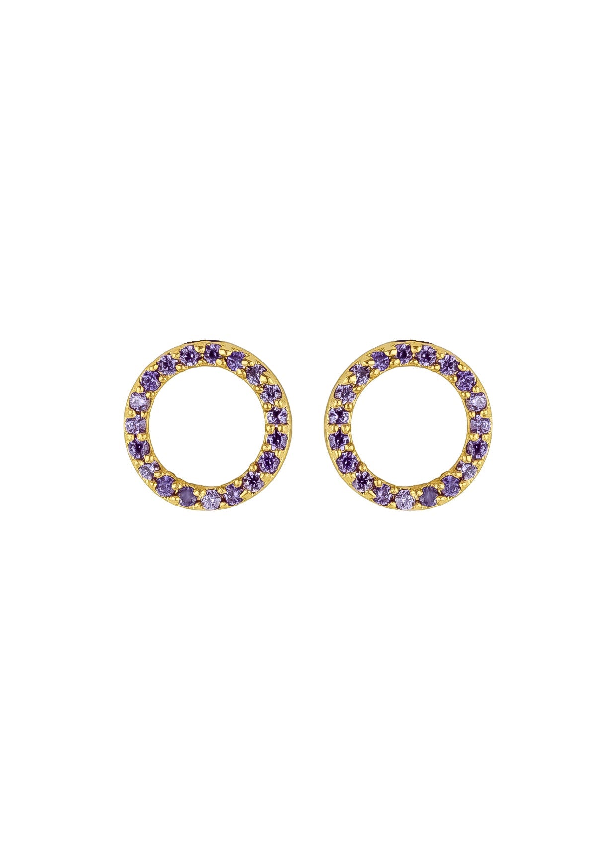 hoop earrings Bombay Sunset