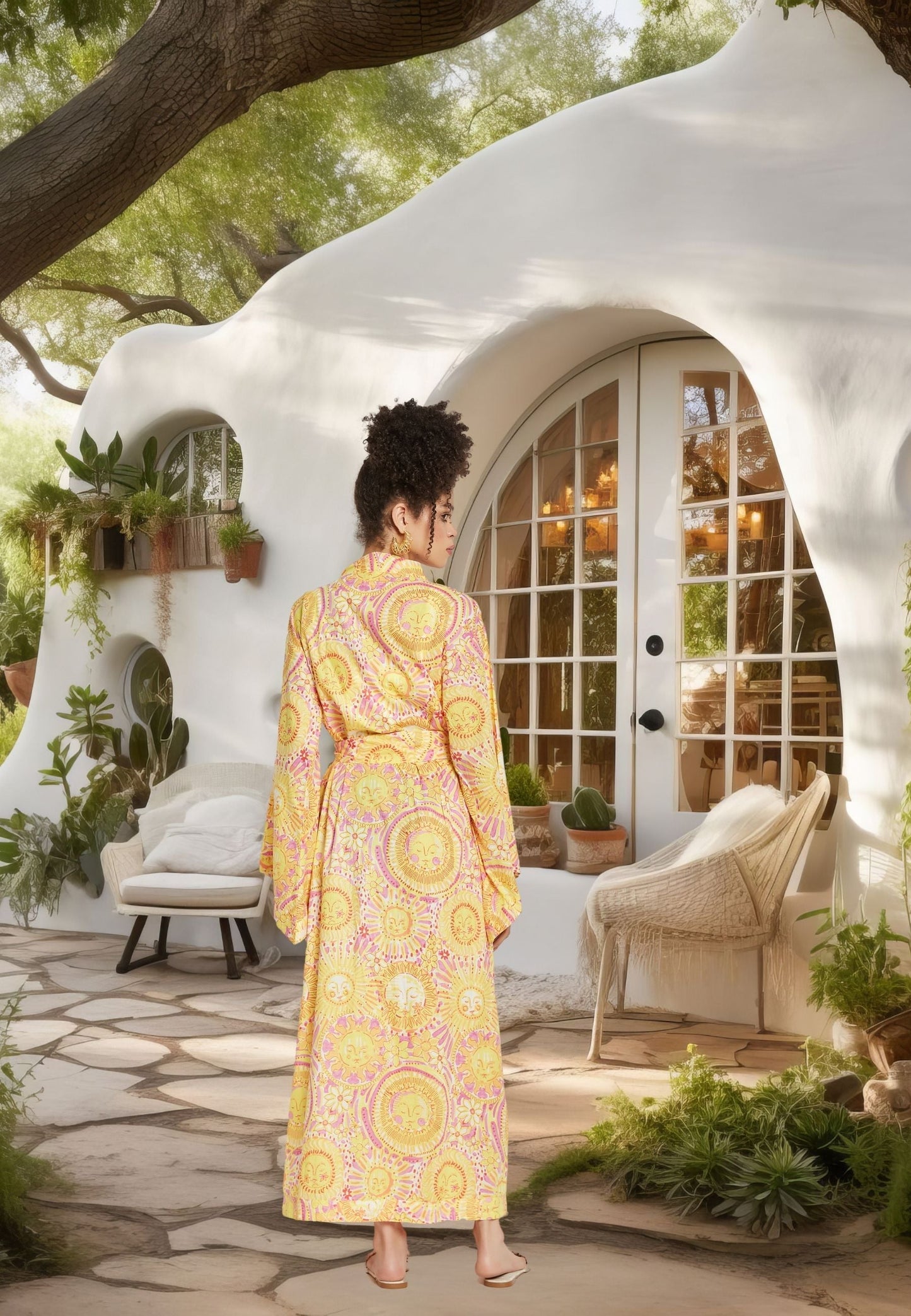 Kimono Jardin Helios