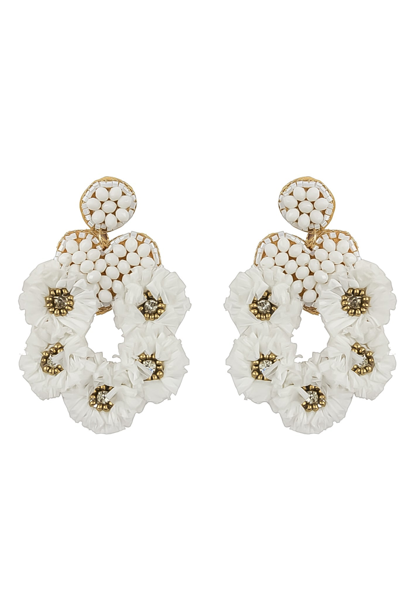 amancio earrings Bombay Sunset