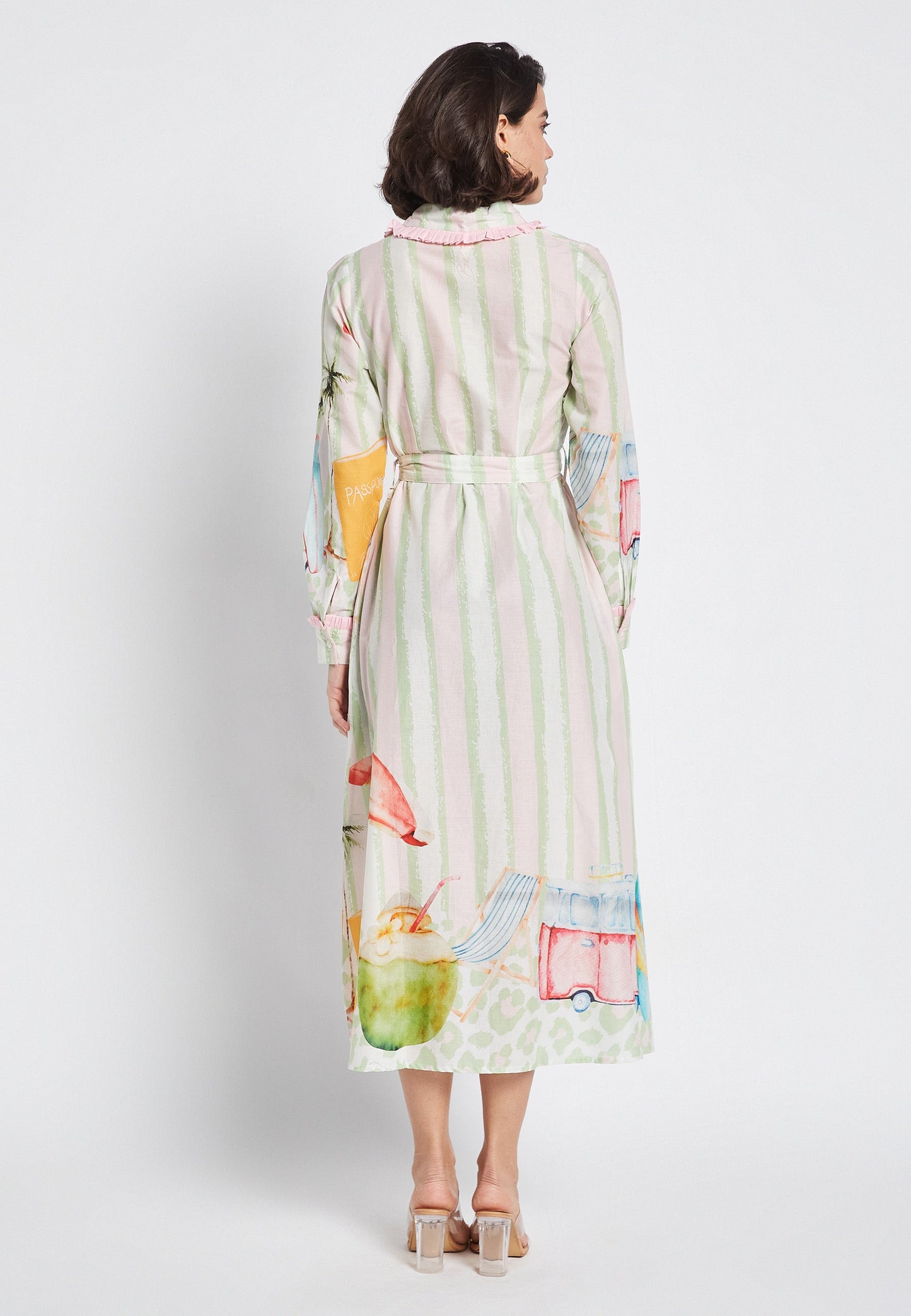 Lyra Trip Shirt Dress