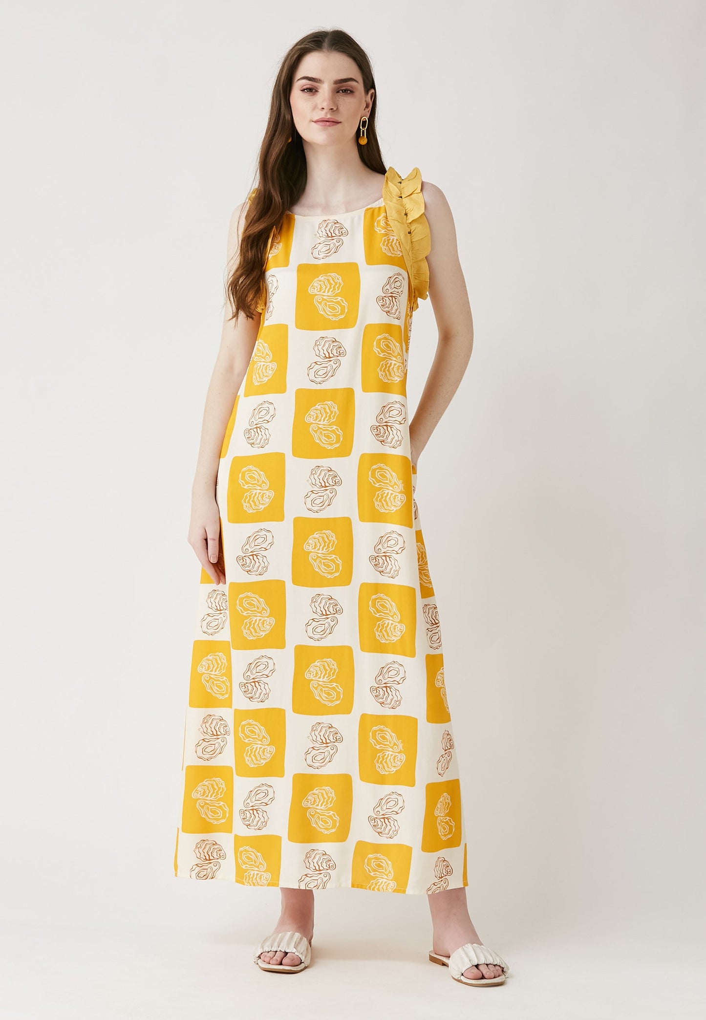 Stiloso Oyster Dress