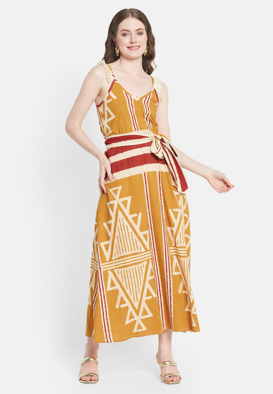 Serena Saffron Dress