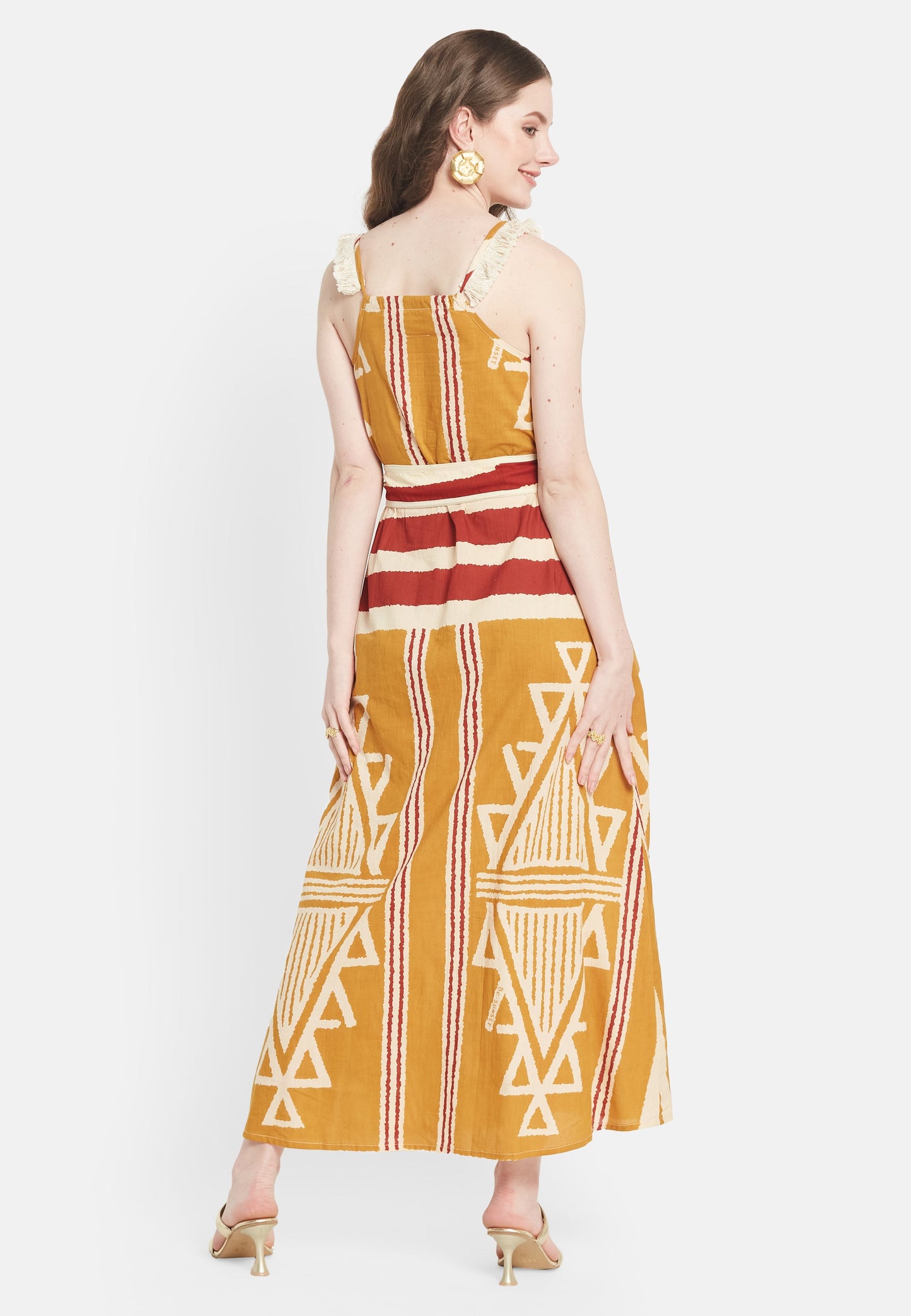 Vestido Serena Azafrán