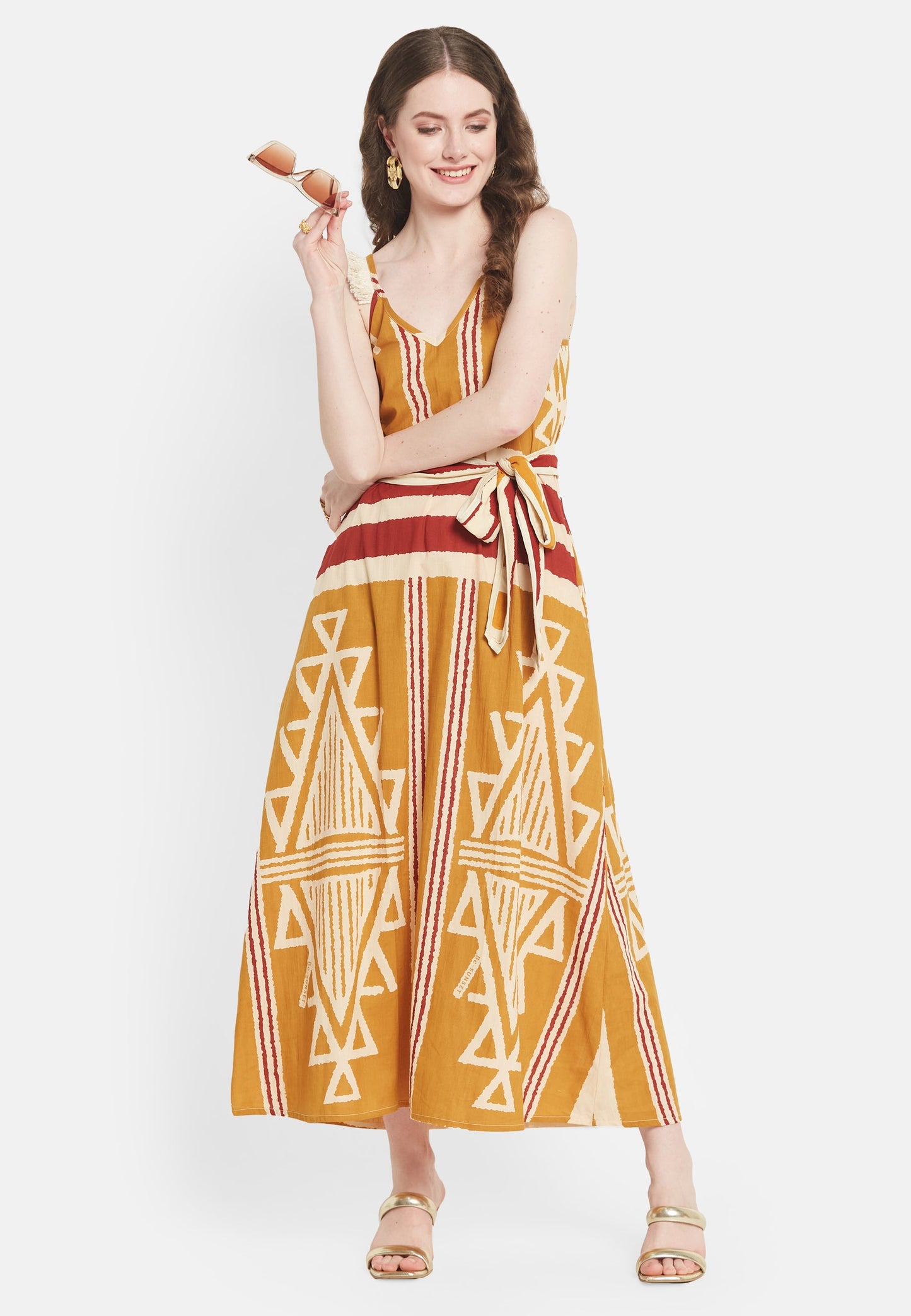 Vestido Serena Azafrán