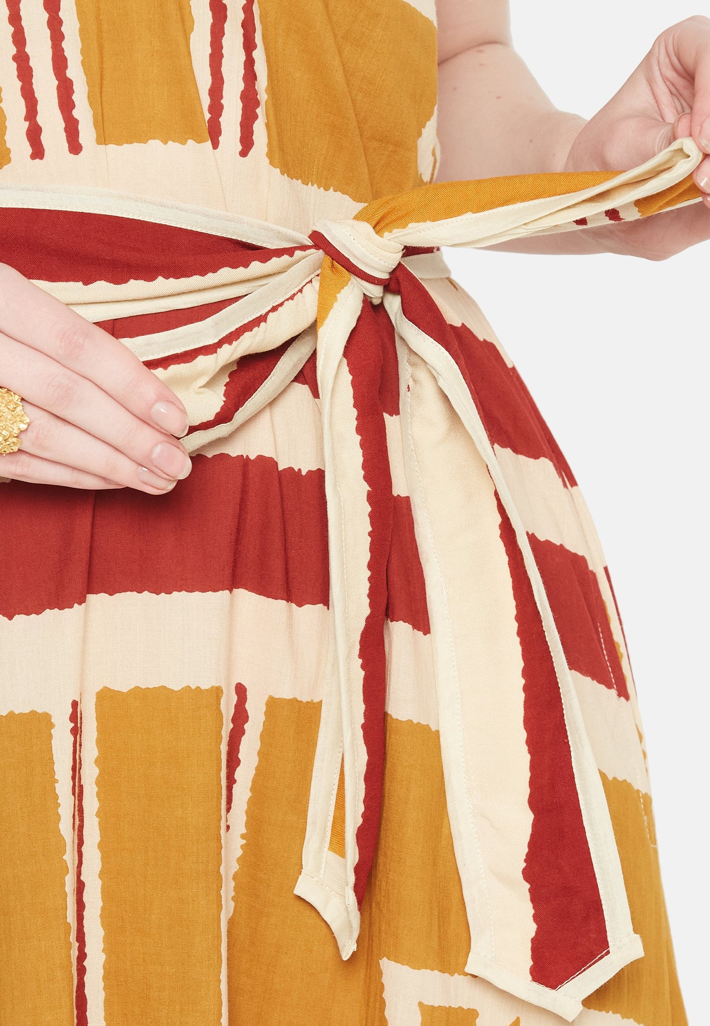 Vestido Serena Azafrán