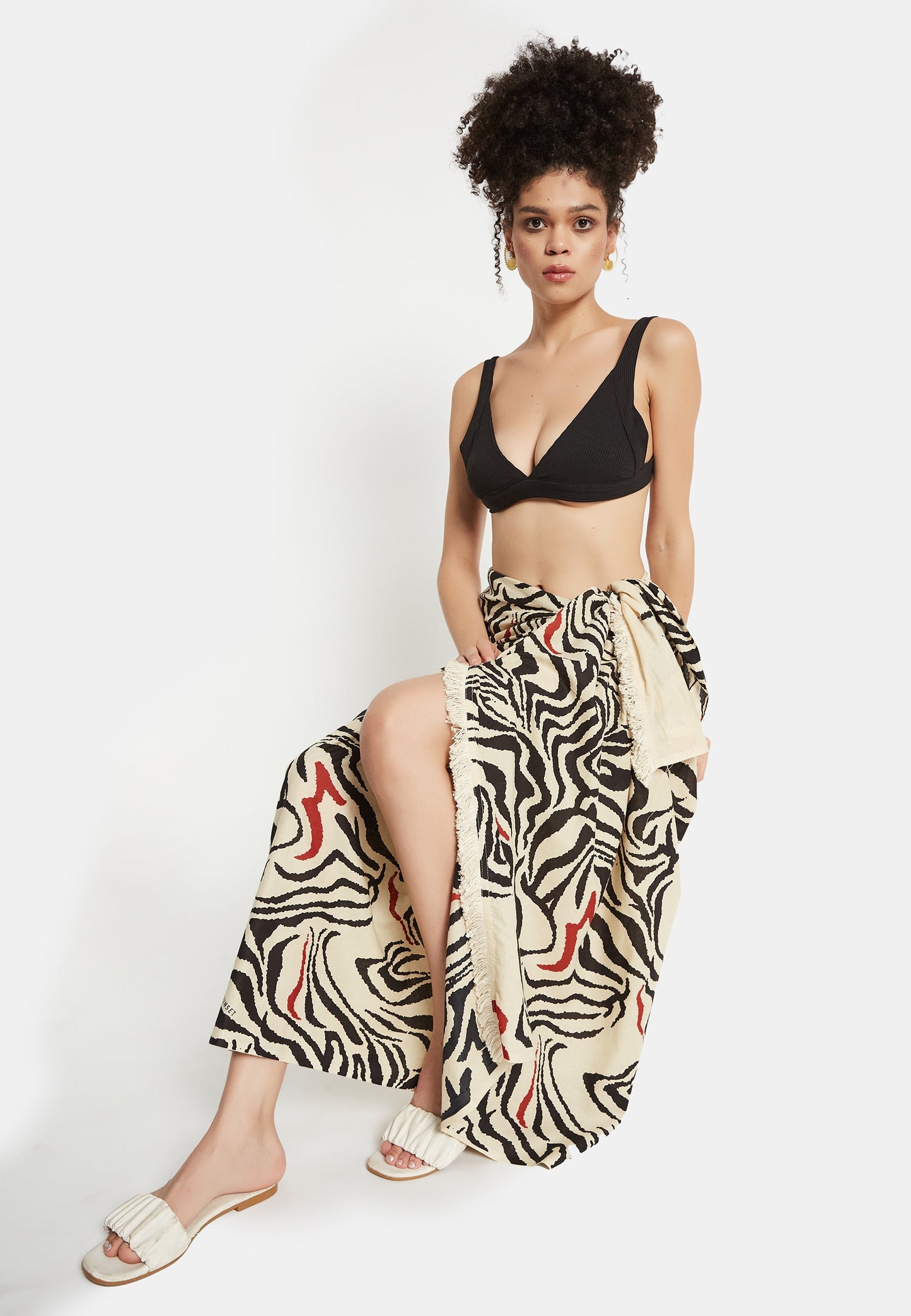 Pareo viola di alta qualità