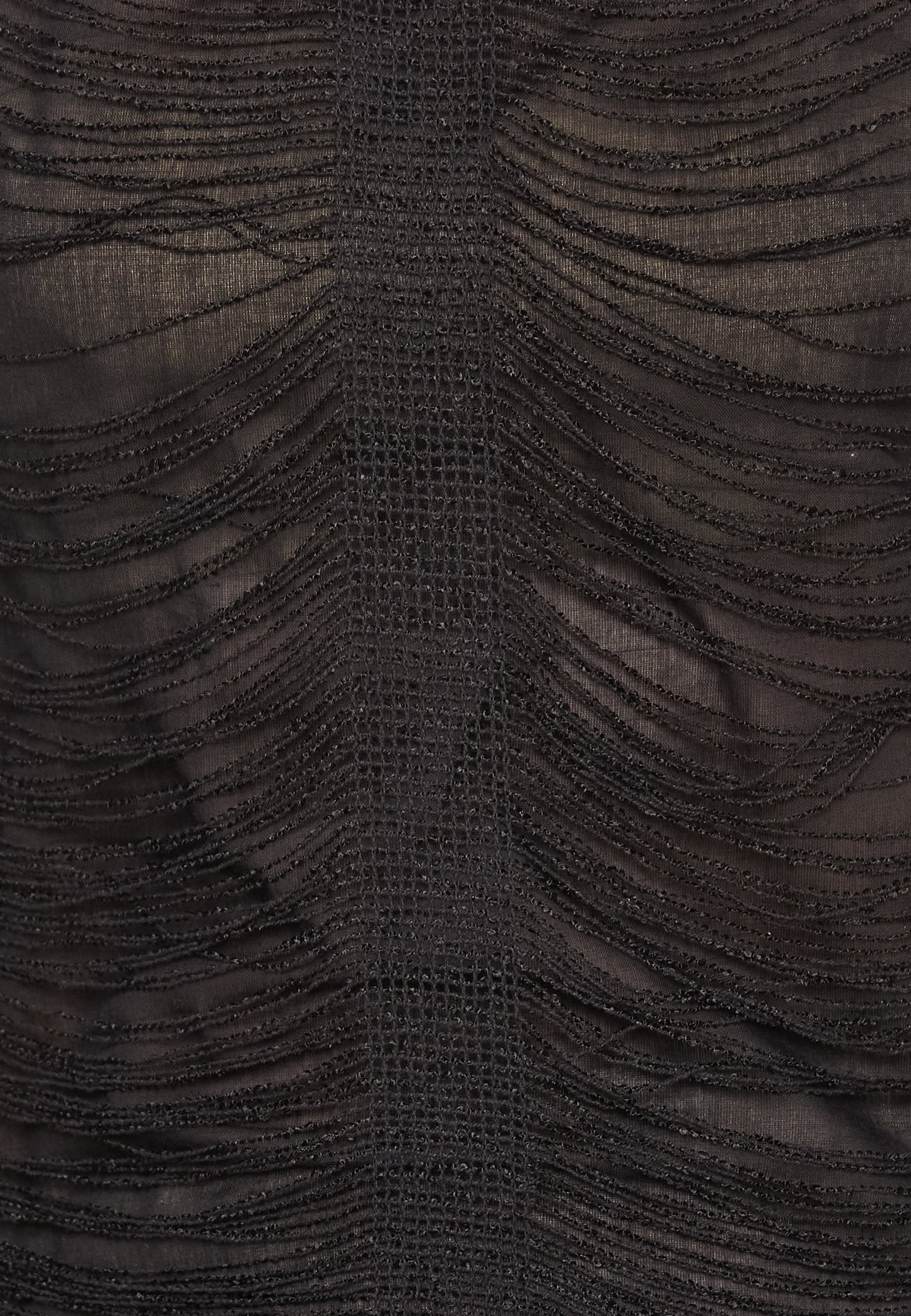 Vestido negro brillante