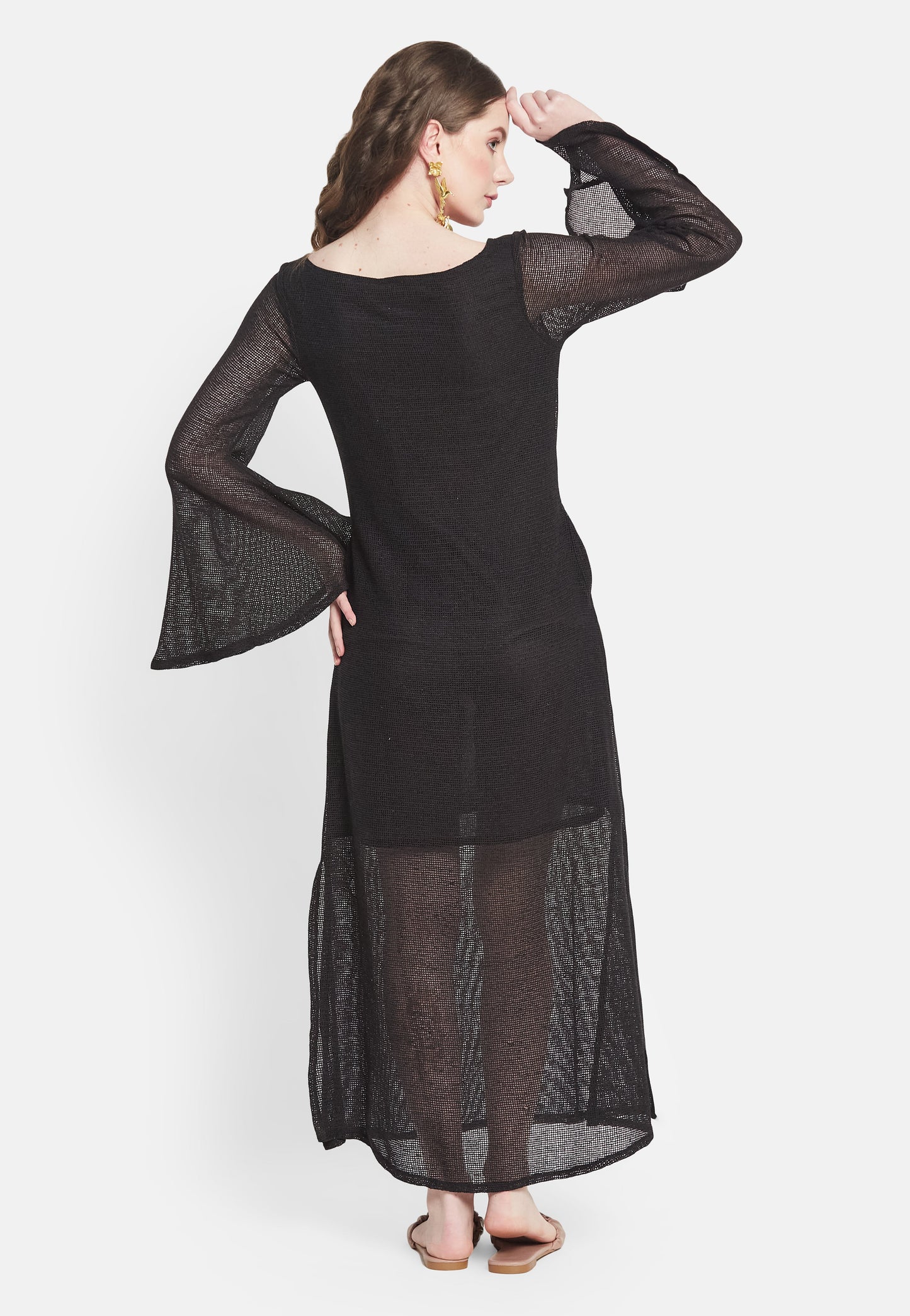 Vestido negro Cassia