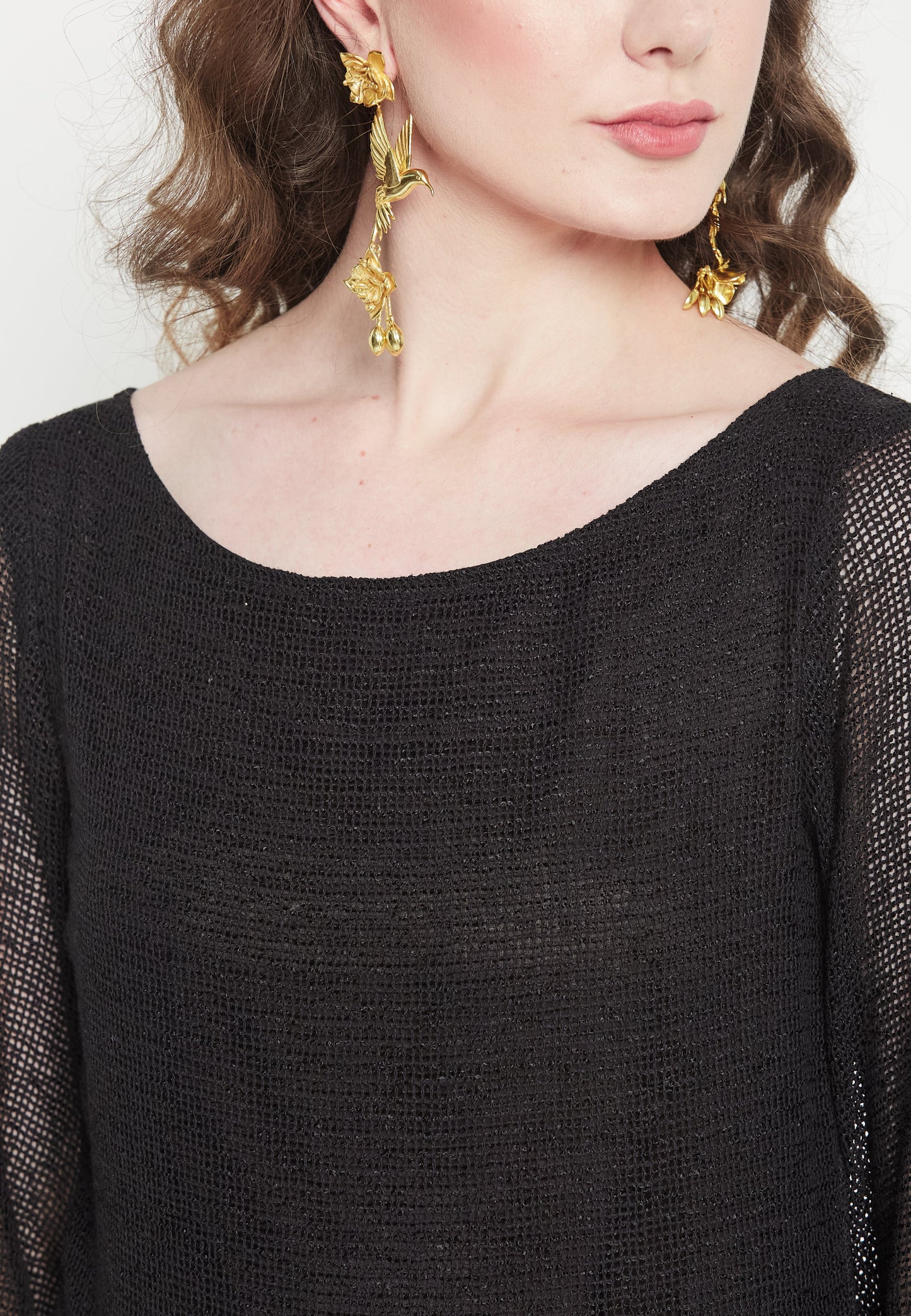 Vestido negro Cassia