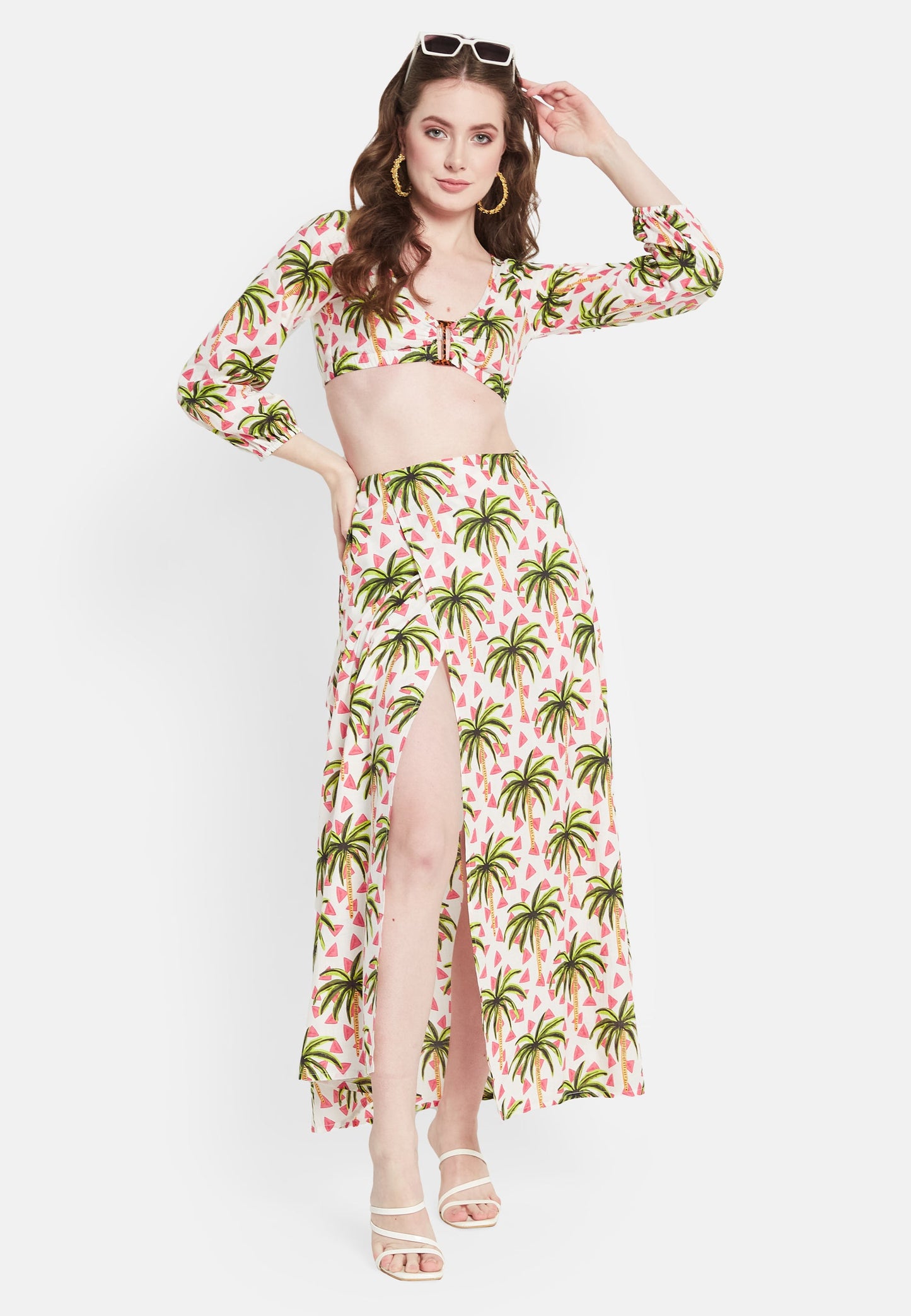 Gonna lussureggiante della savana