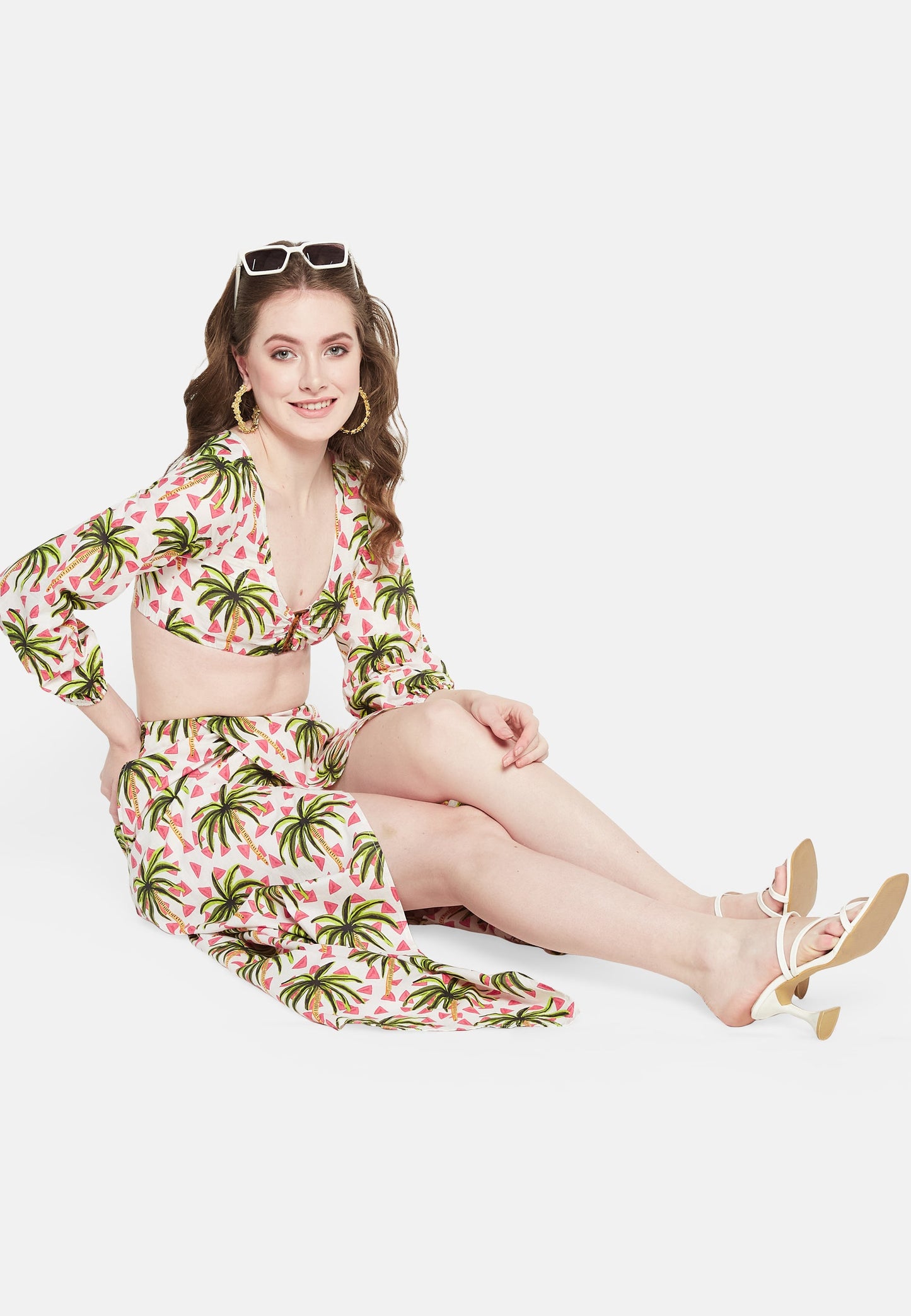 Gonna lussureggiante della savana