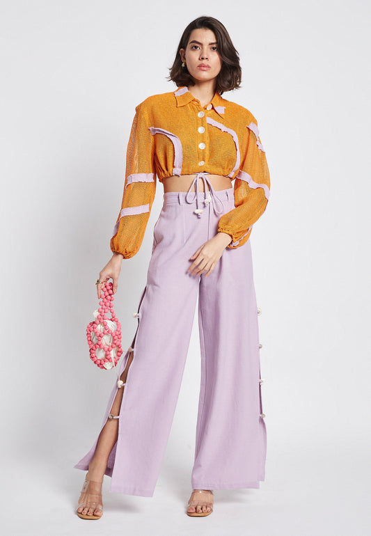 Citrus Violet Trousers