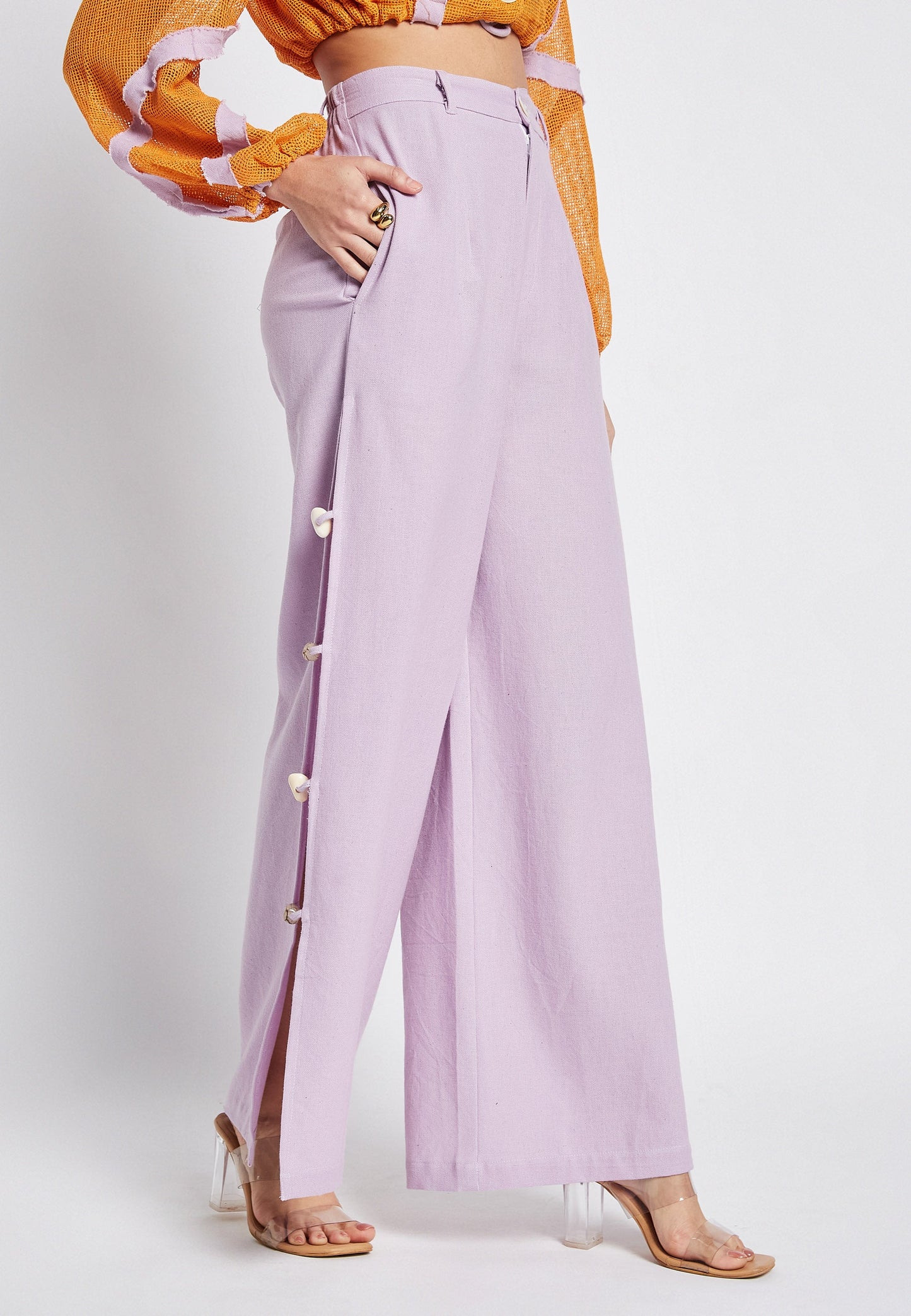 Citrus Violet Trousers