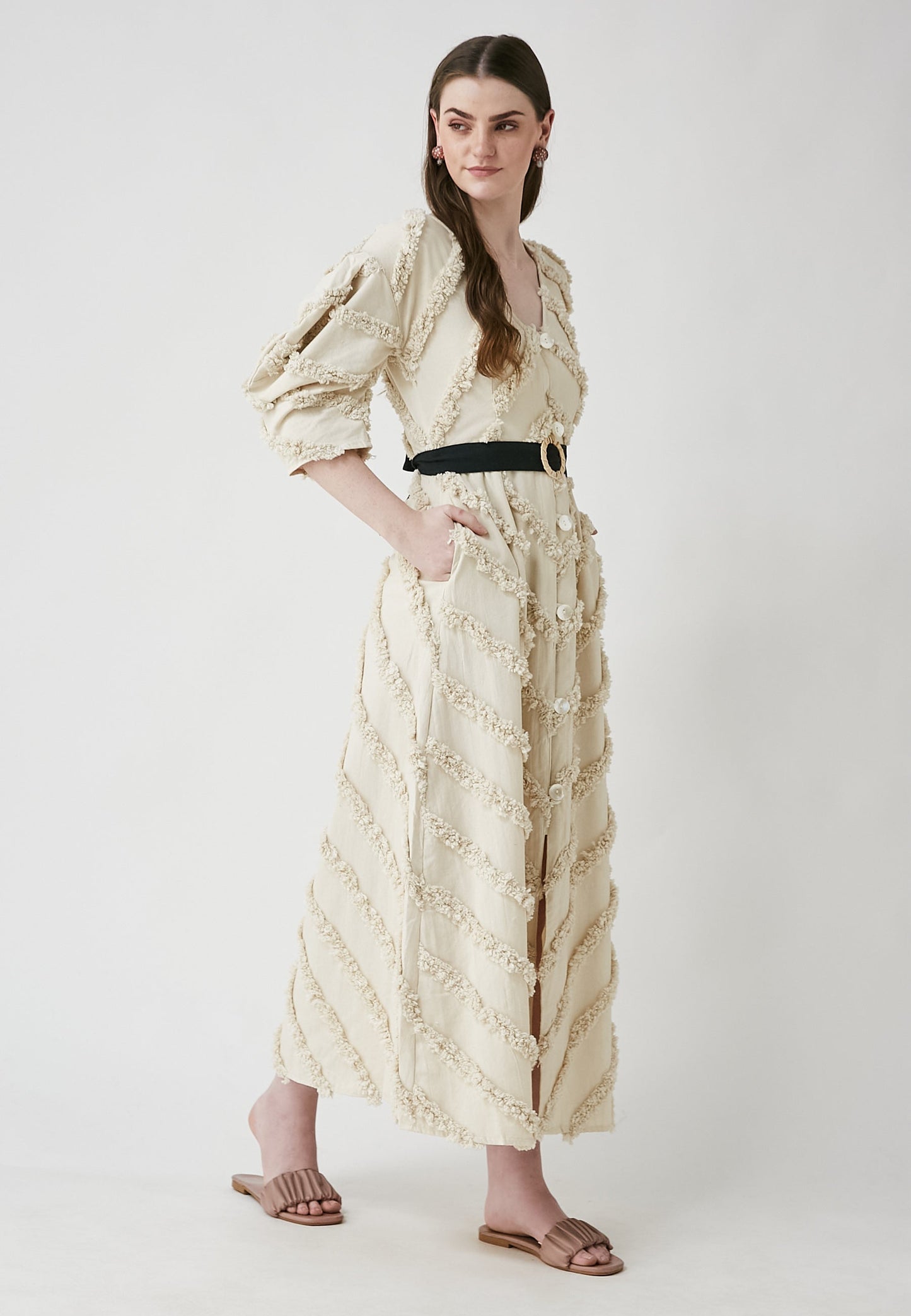 Fern Beige Dress