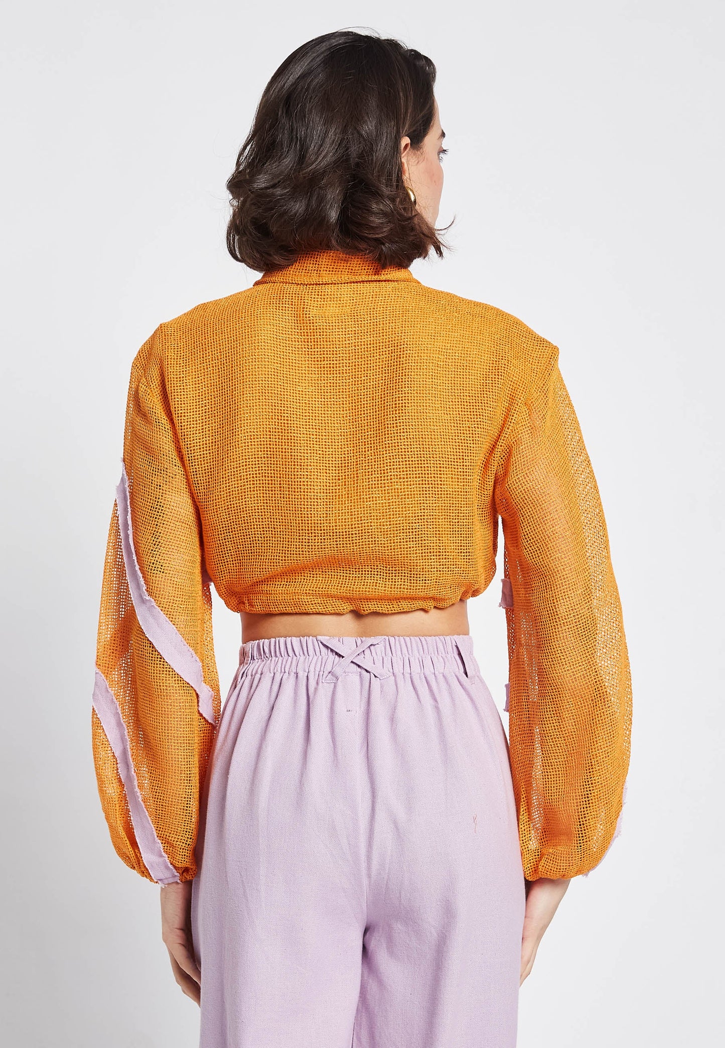 Ripple Orange Top