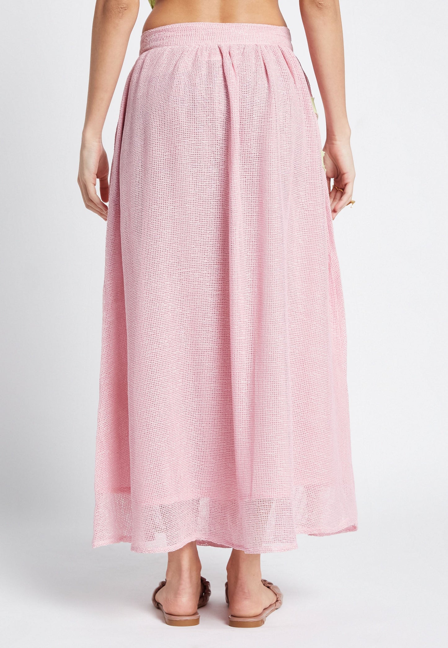 Ripple Pink Skirt