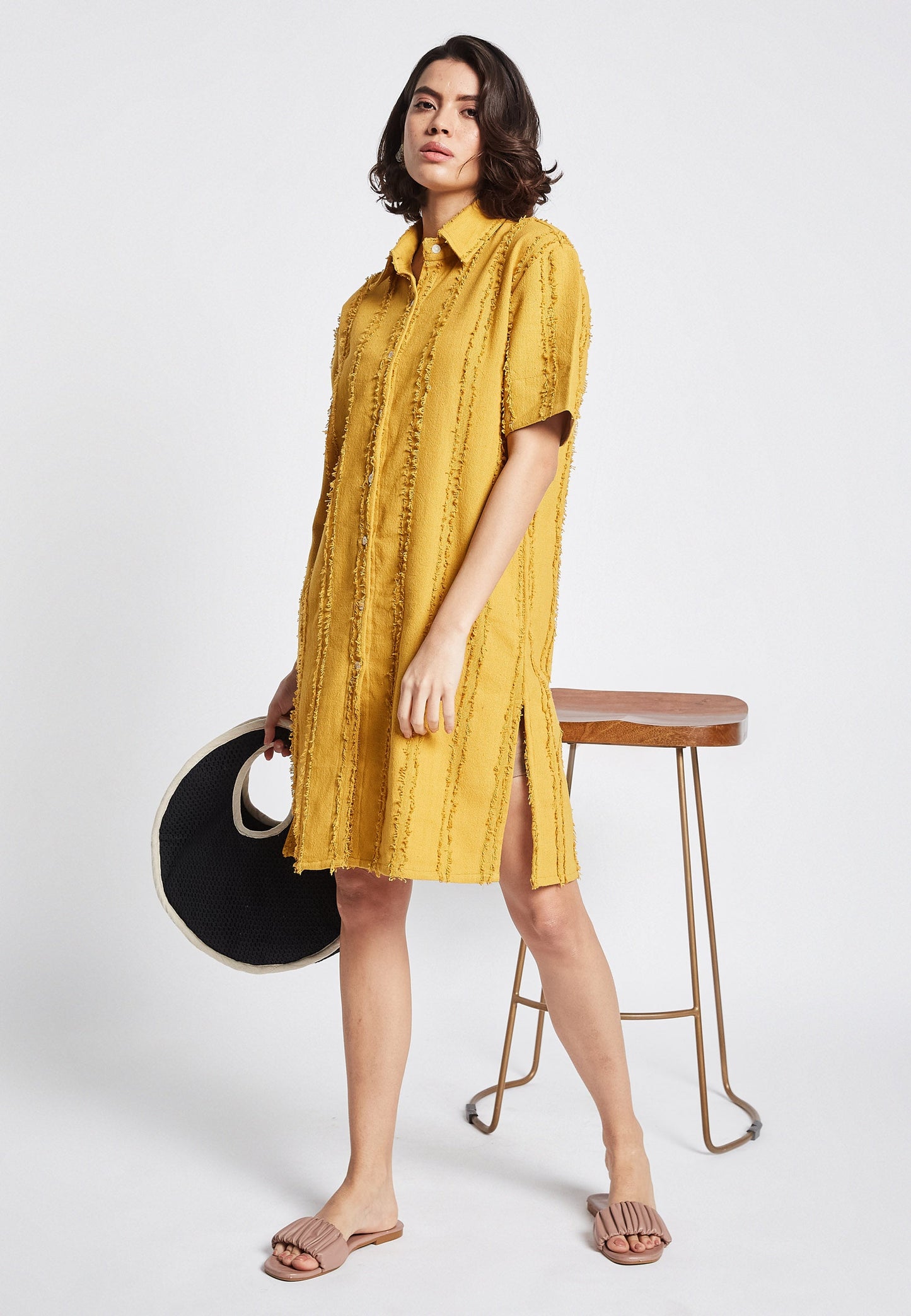 Glow Eden Mango Shirt Dress