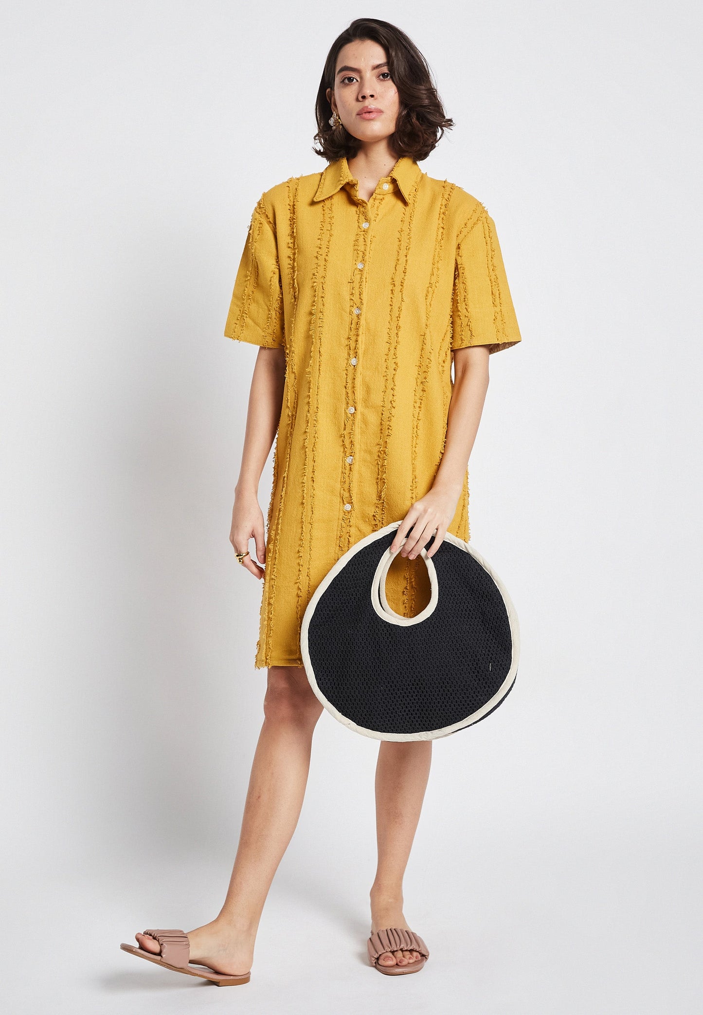 Glow Eden Mango Shirt Dress