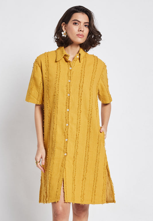 Glow Eden Mango Shirt Dress