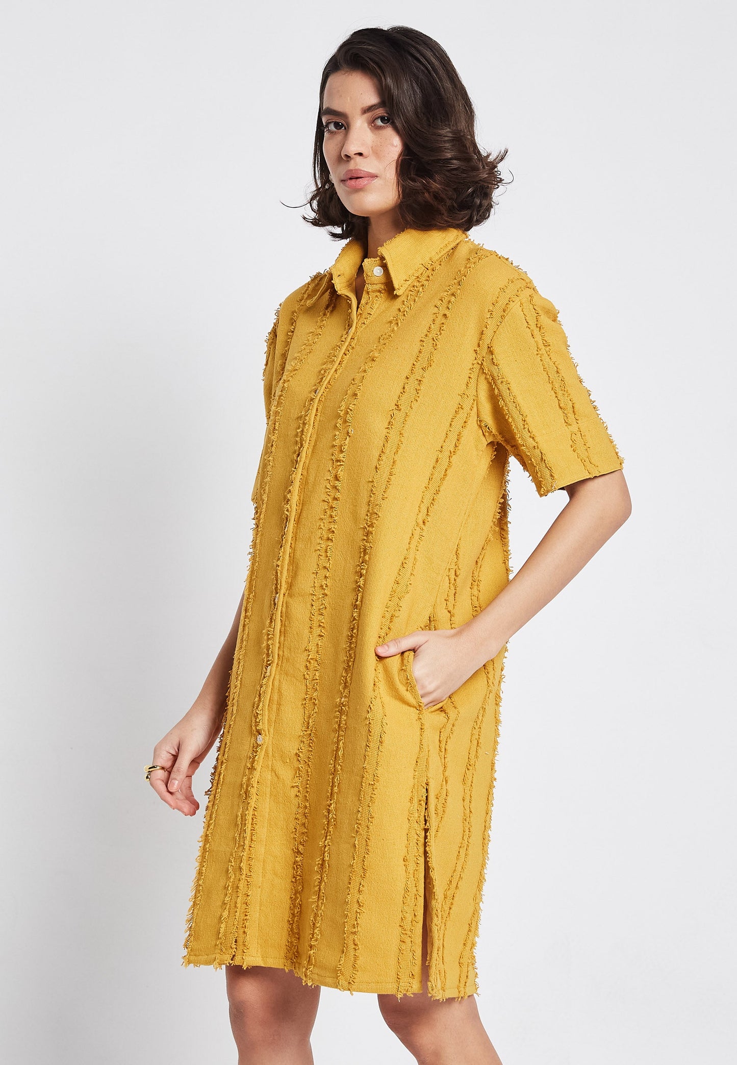 Glow Eden Mango Shirt Dress